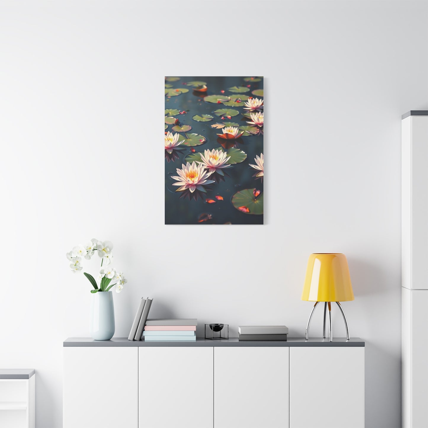 Supreme Claude Monet Water Lilies Art Collection Wall Art & Canvas Print