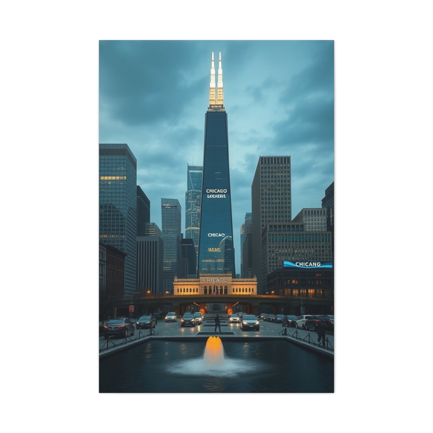 Chicago Art Supreme Gallery Wall Art & Canvas Print