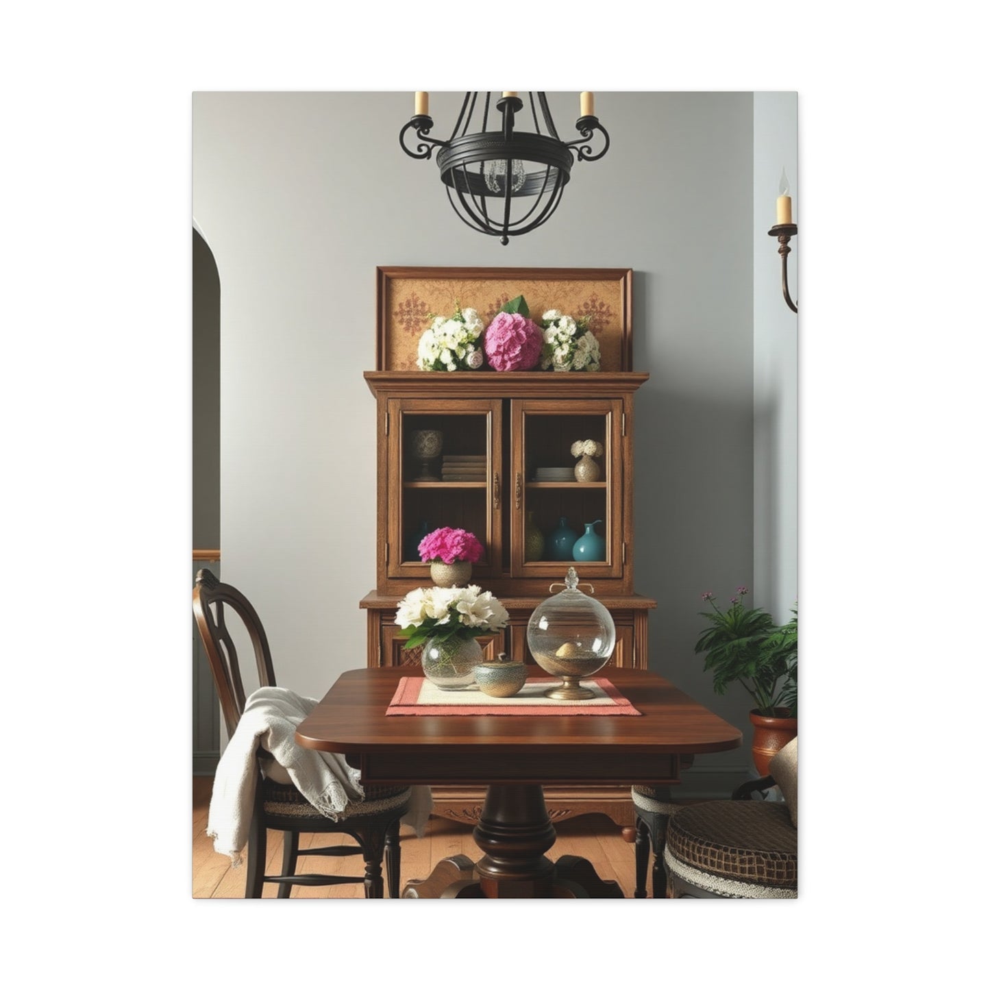 Château Elegance Canvas wall art & canvas print