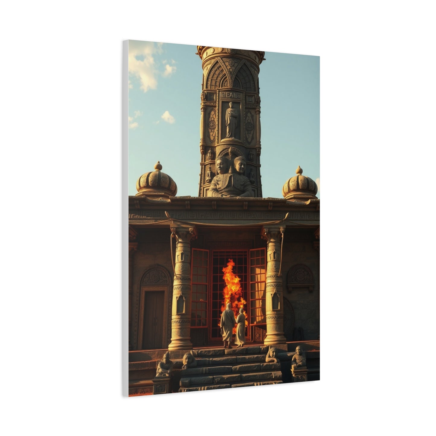 Primal Heritage Panorama Wall Art & Canvas Print