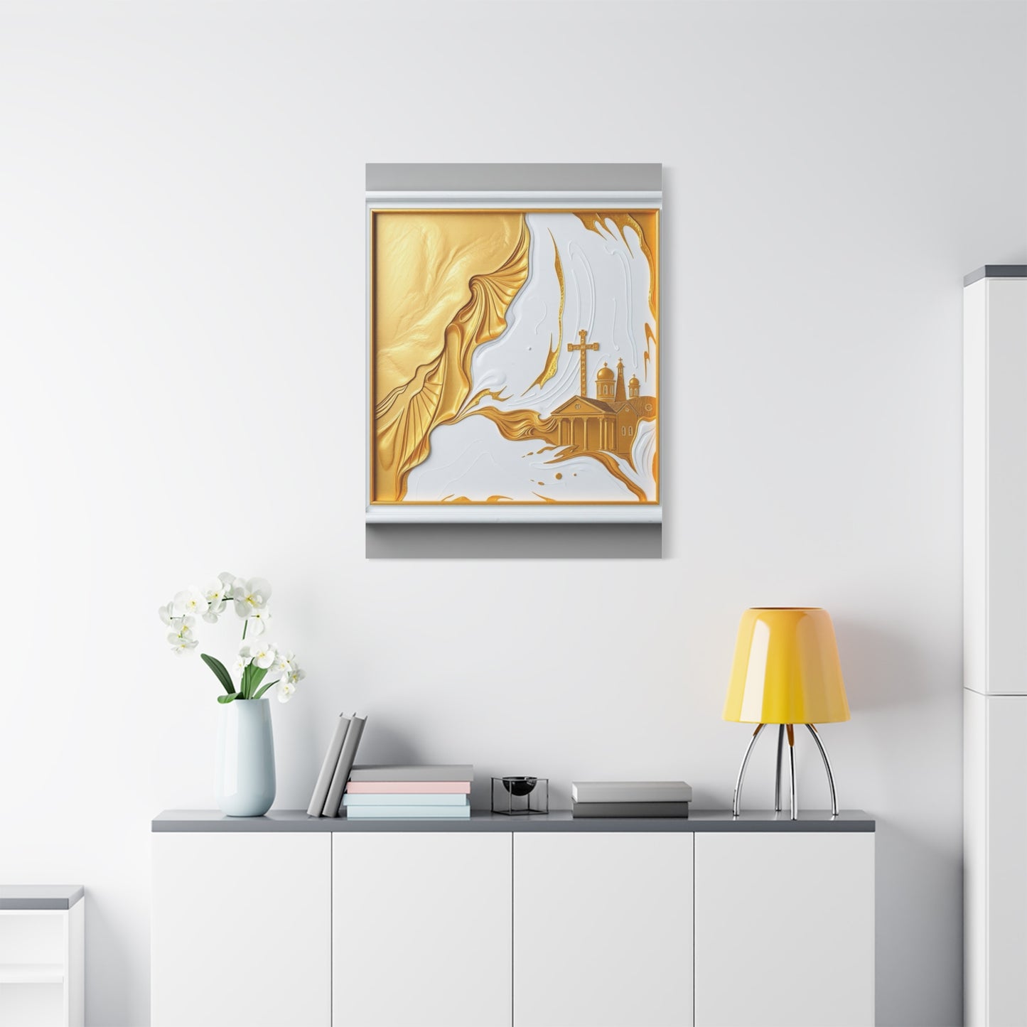 Regal Blanc Brilliance wall art & canvas print