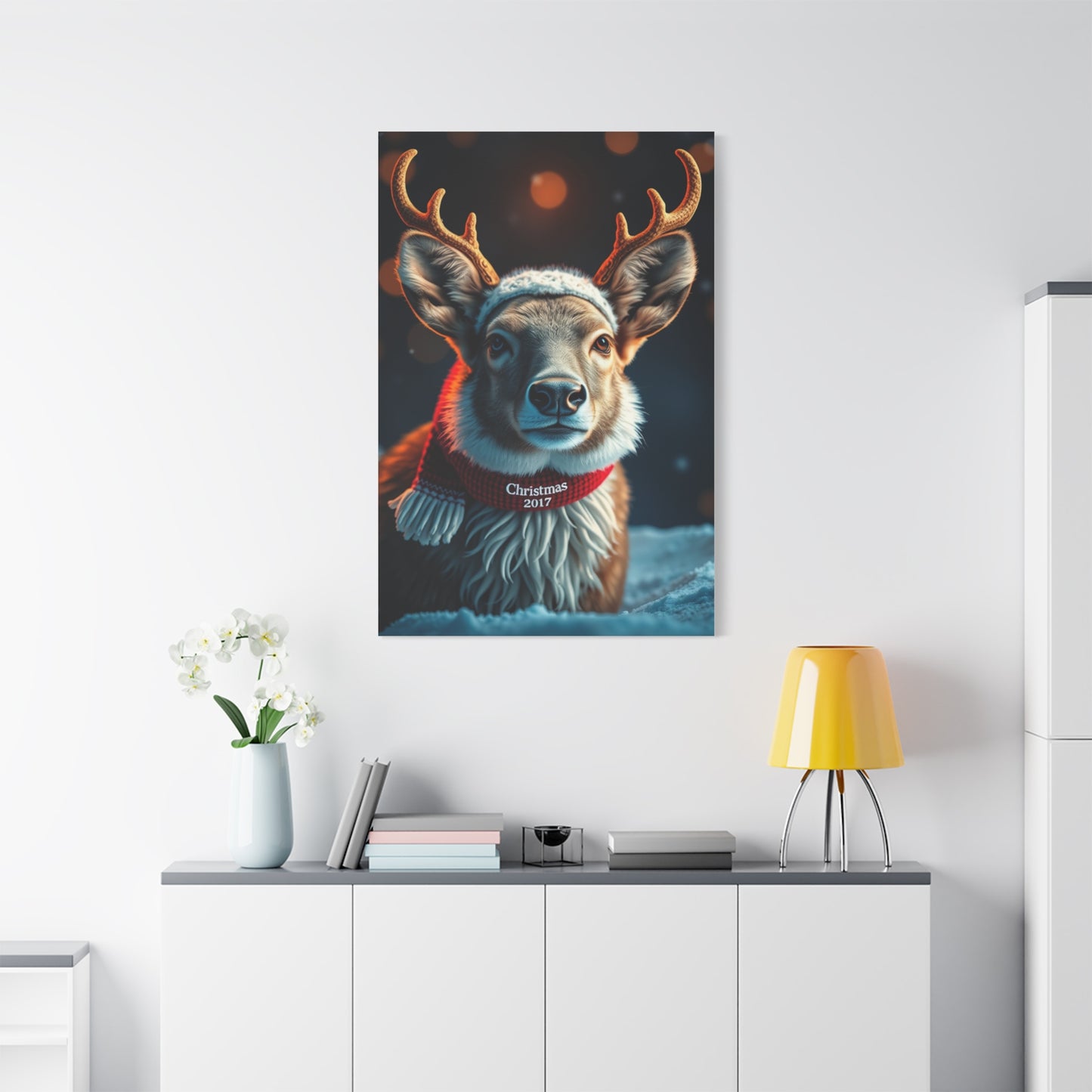 Supreme Christmas Animal Art Collection Wall Art & Canvas Print