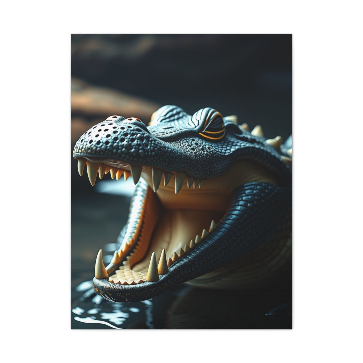 Supreme Crocodile & Alligator Art Collection Wall Art & Canvas Print