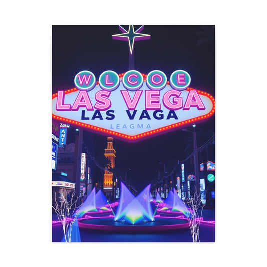 Las Vagas Art Luxury Canvas Wall Art & Canvas Print