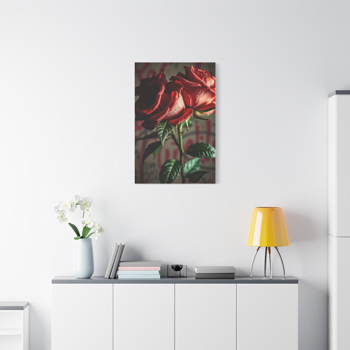 Majestic Rose Muralscape Wall Art & Canvas Print