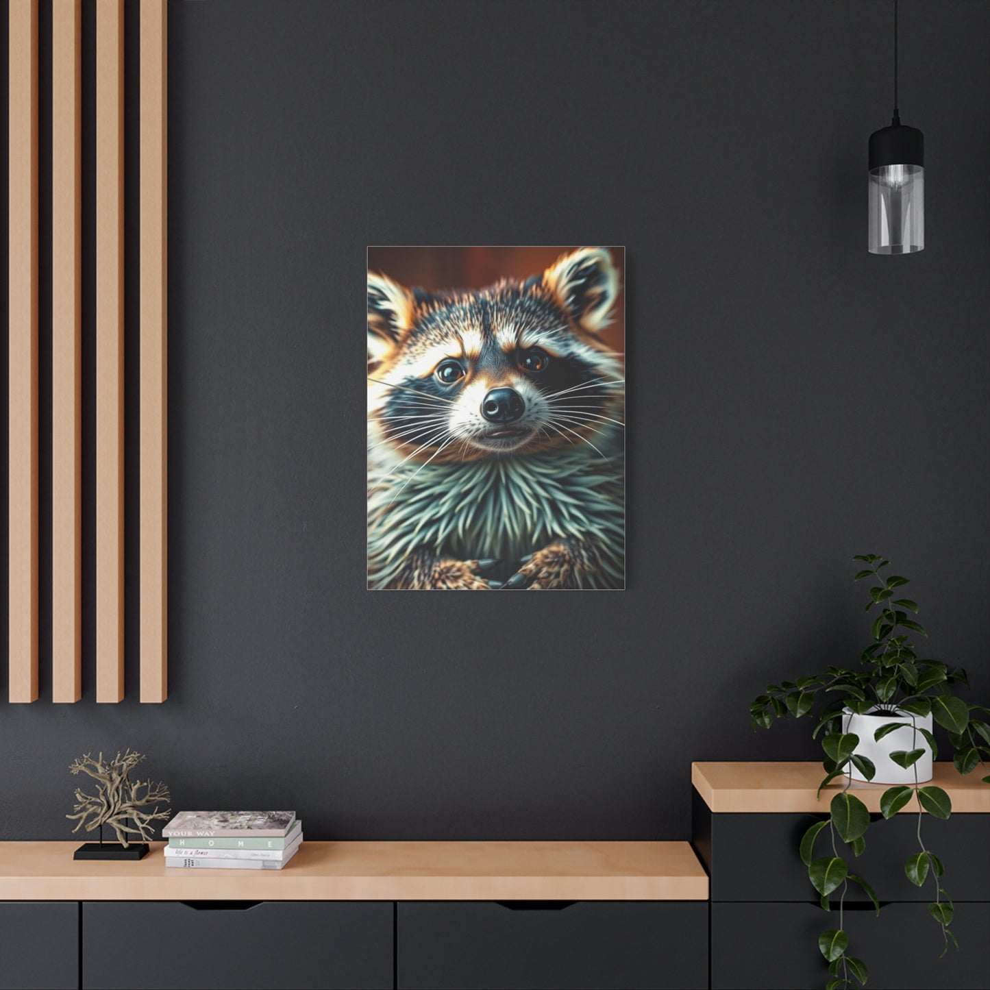 Raccoon Art Supreme Gallery Wall Art & Canvas Print