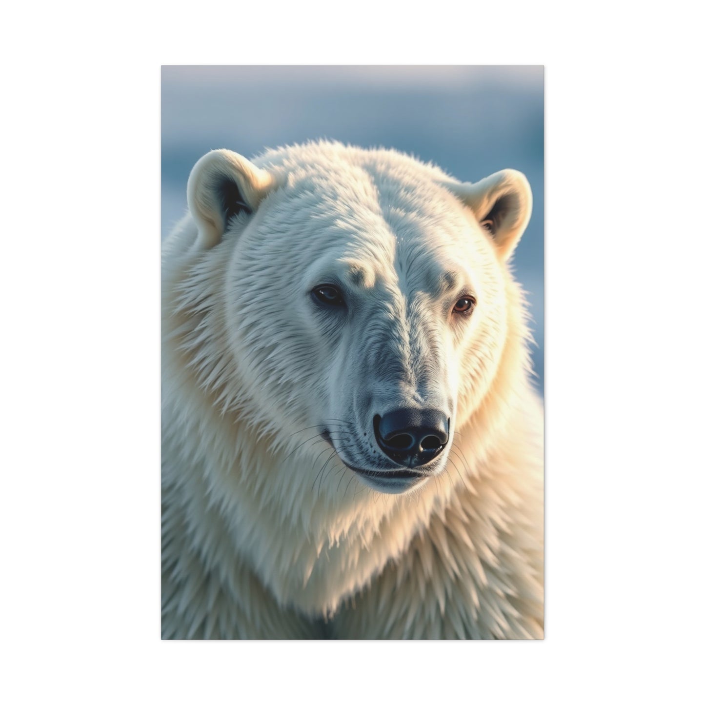Polar Bear Art Luxury Canvas Wall Art & Canvas Print