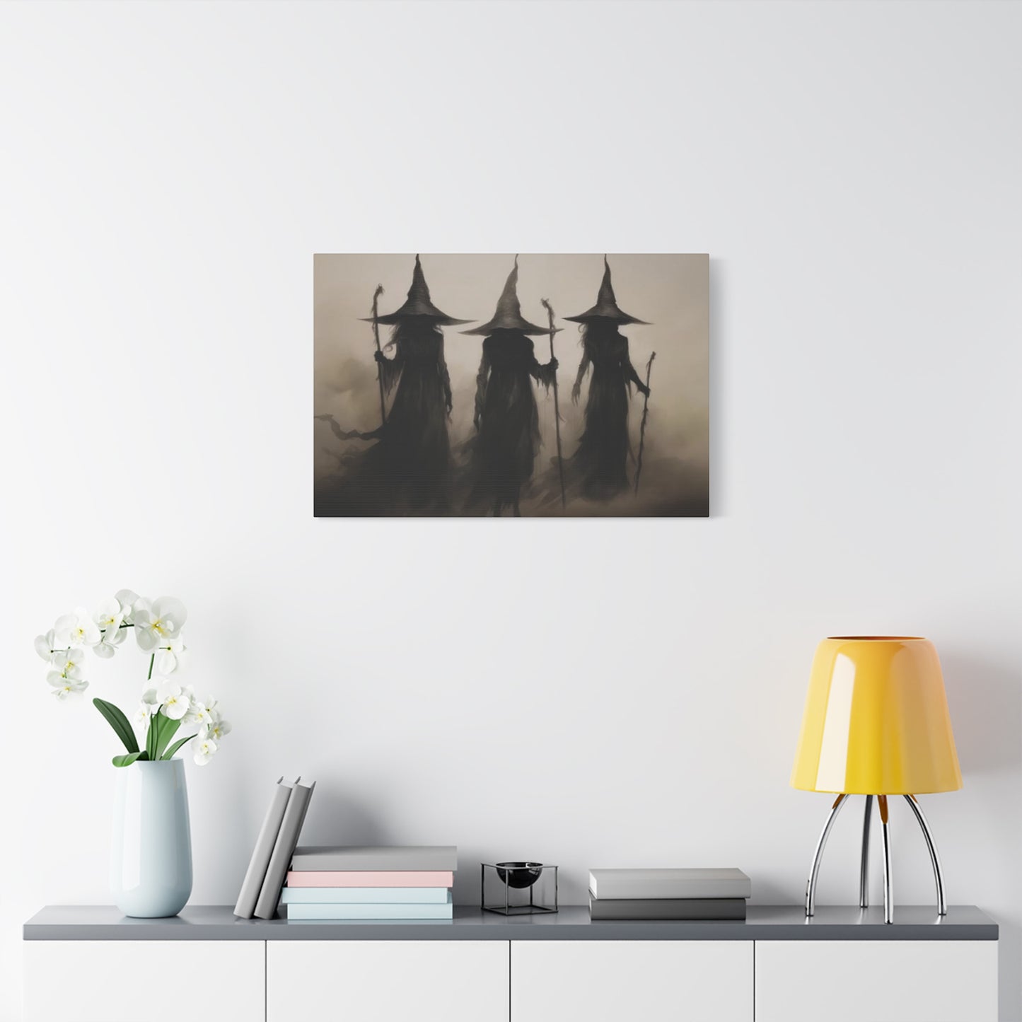 Three Witches Painting Wall Art & Canvas Prints