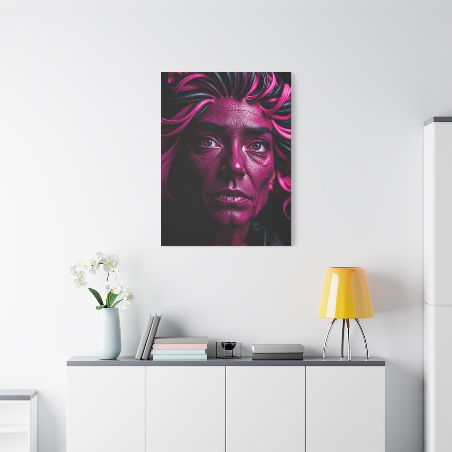 Elite Black & Pink Art Vision Wall Art & Canvas Print