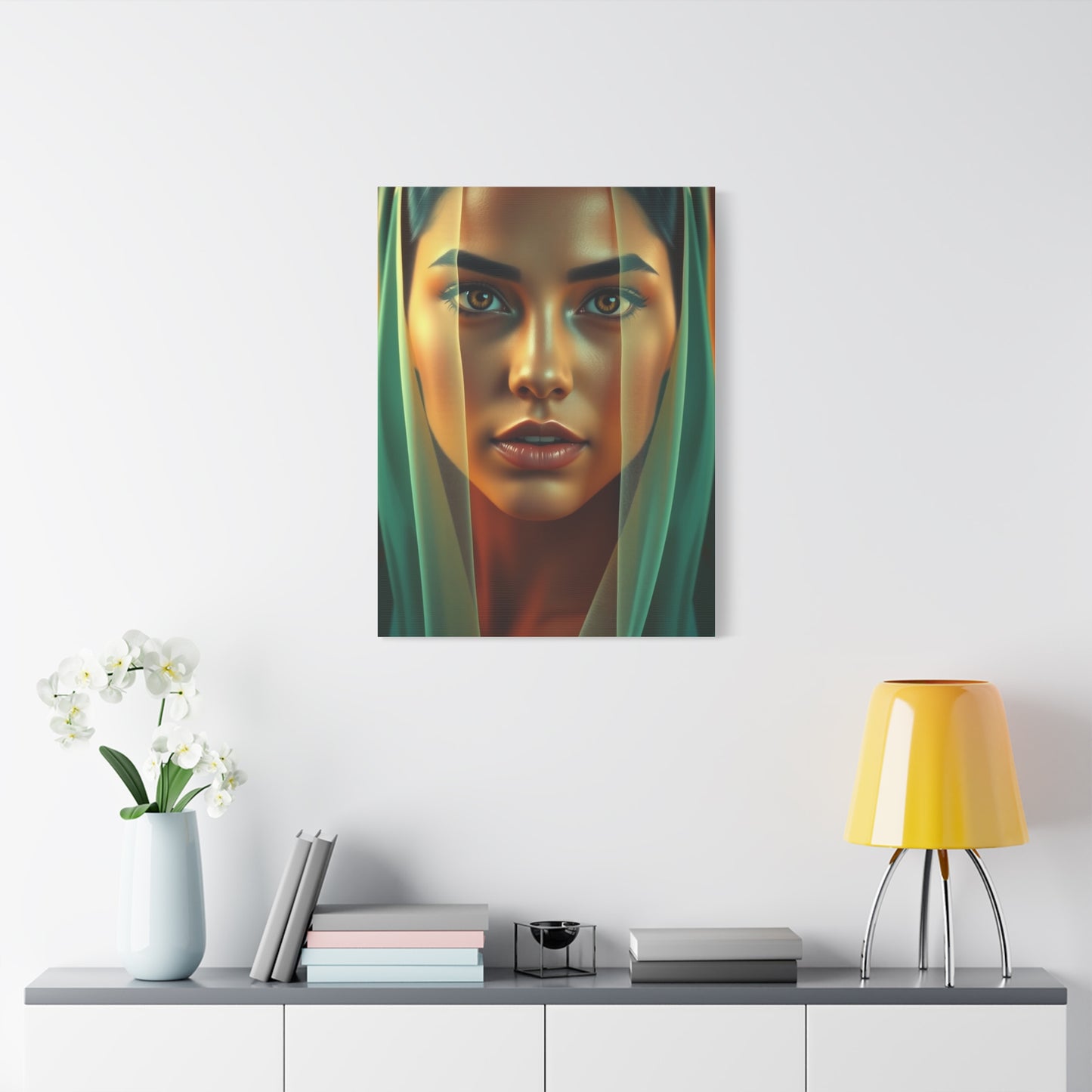 Female Portrait Art Luxury Canvas Wall Art & Canvas Print