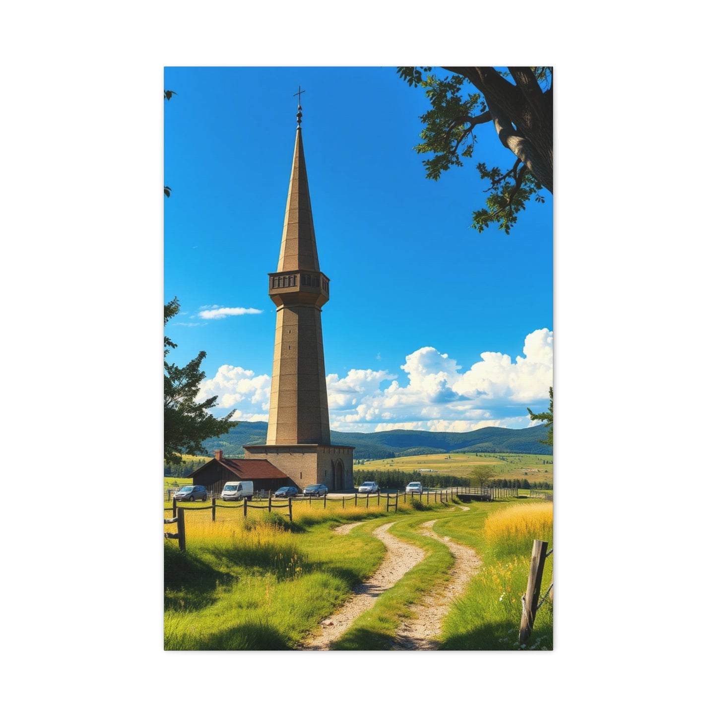 Rustic Serenity Masterpiece Wall Art & Canvas Print