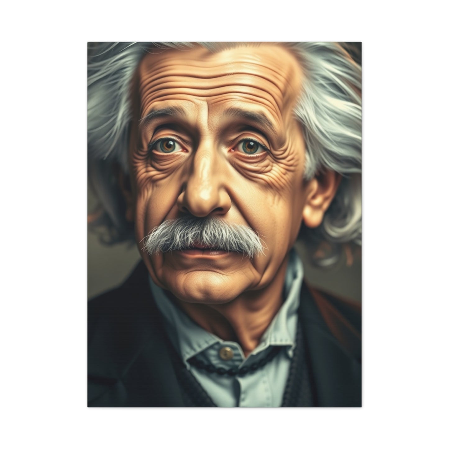 Vision Albert Einstein Art Art Wall Art & Canvas Print