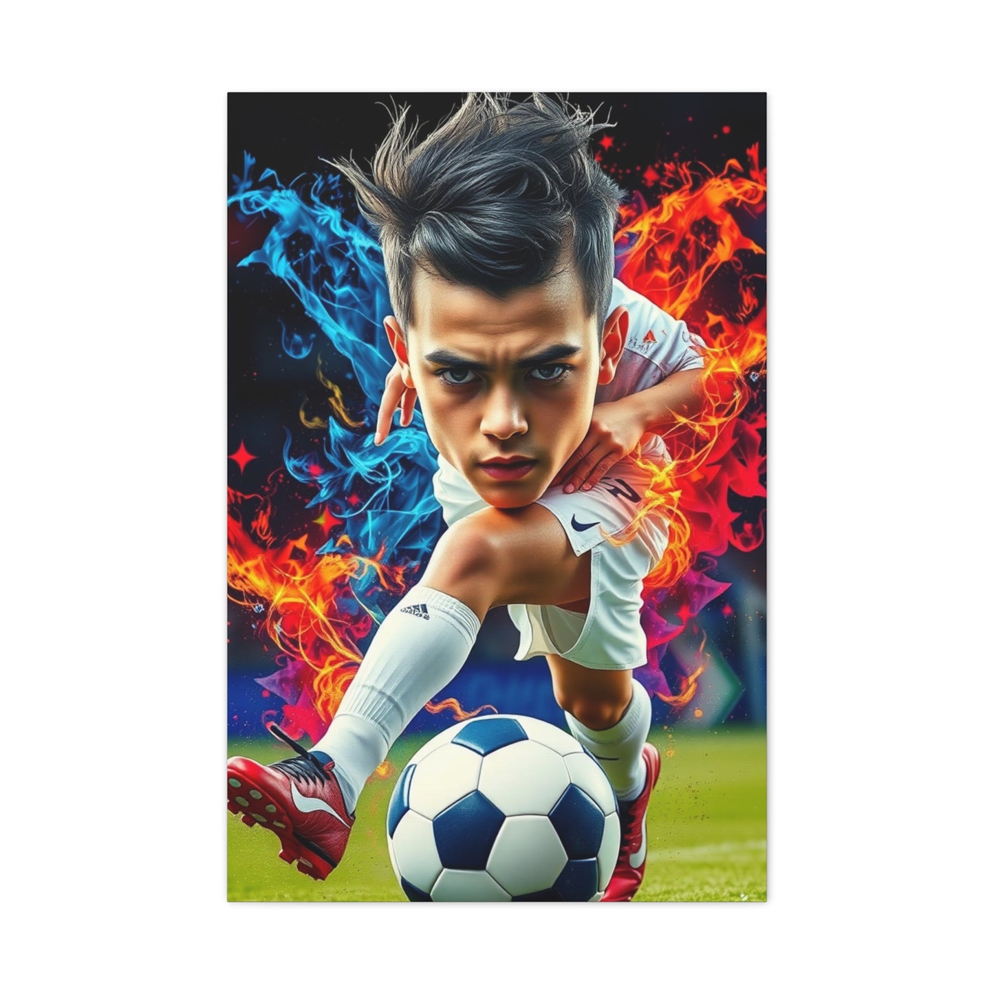 Elite Soccer Art Vision Wall Art & Canvas Print