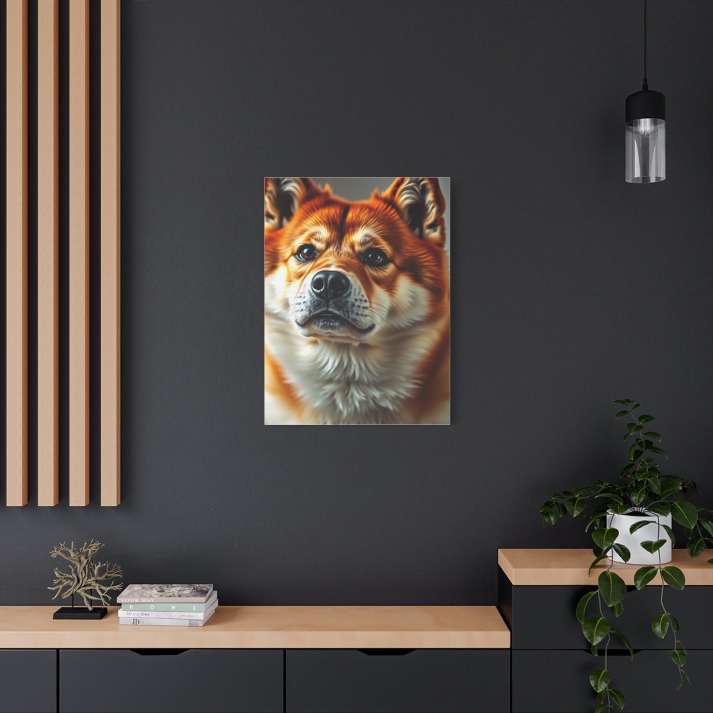 Masterpiece Shiba Inu Dog Art Vision Wall Art & Canvas Print