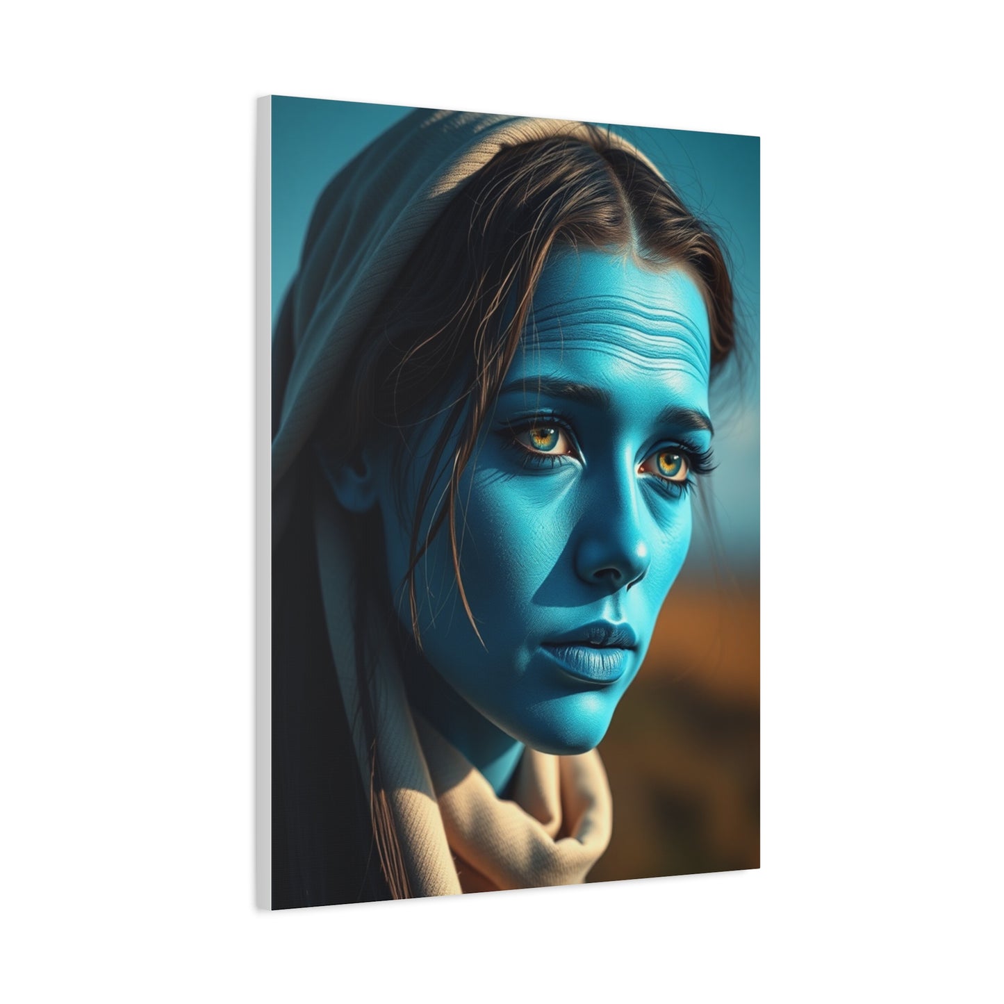 Celestial Azure Gallery Wall Art & Canvas Print