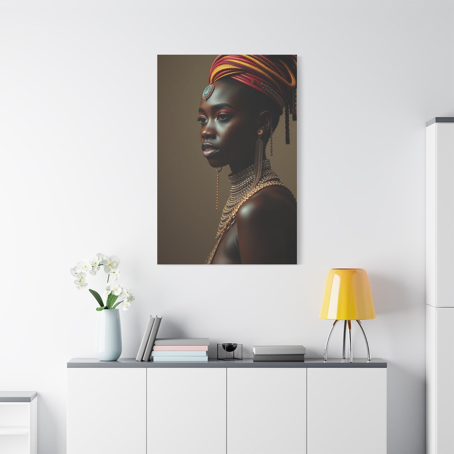 Elite Afrofuturism Art Vision Wall Art & Canvas Print