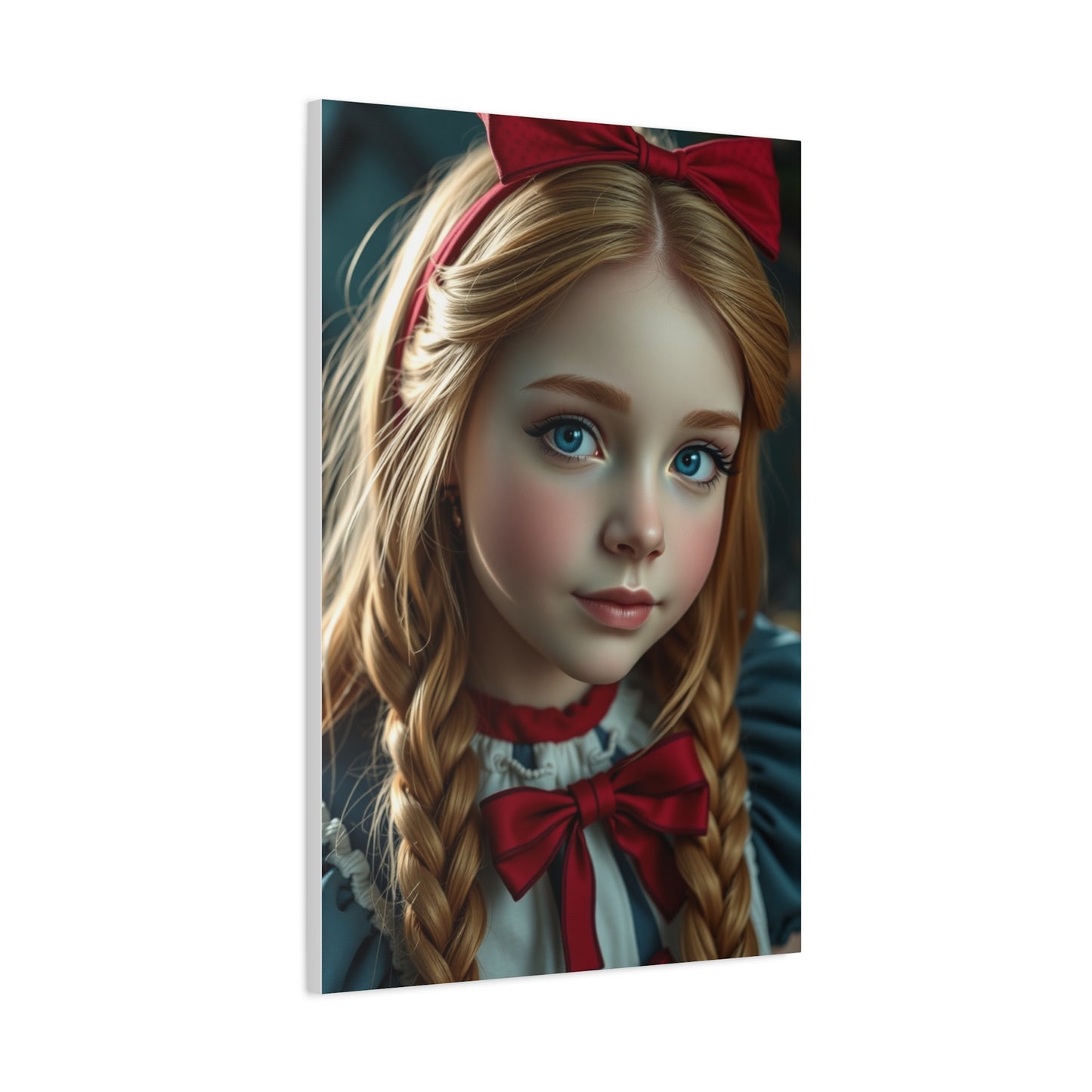 Alice In Wonderland Characters Art Artisan Canvas Wall Art & Canvas Print