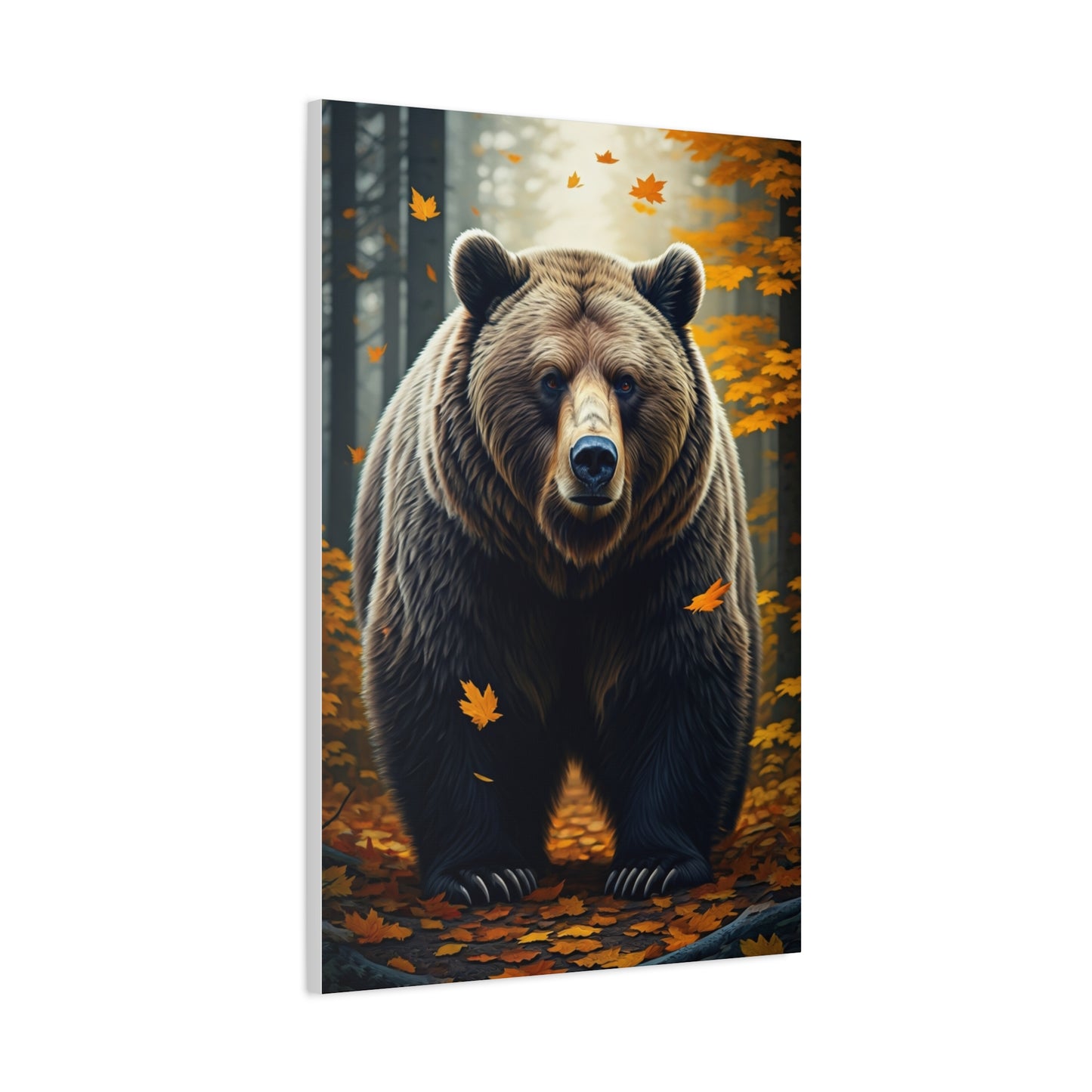 Autumn Forest Guardian Bear Wall Art & Canvas Prints