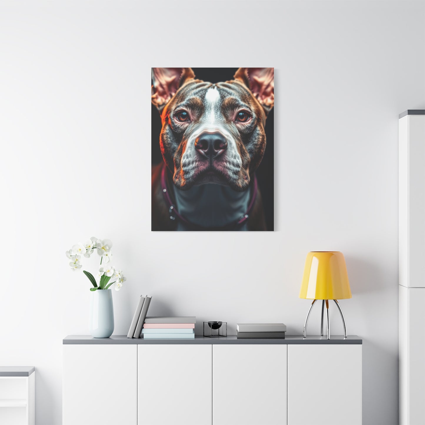 Collection Pit Bull Art Art Wall Art & Canvas Print