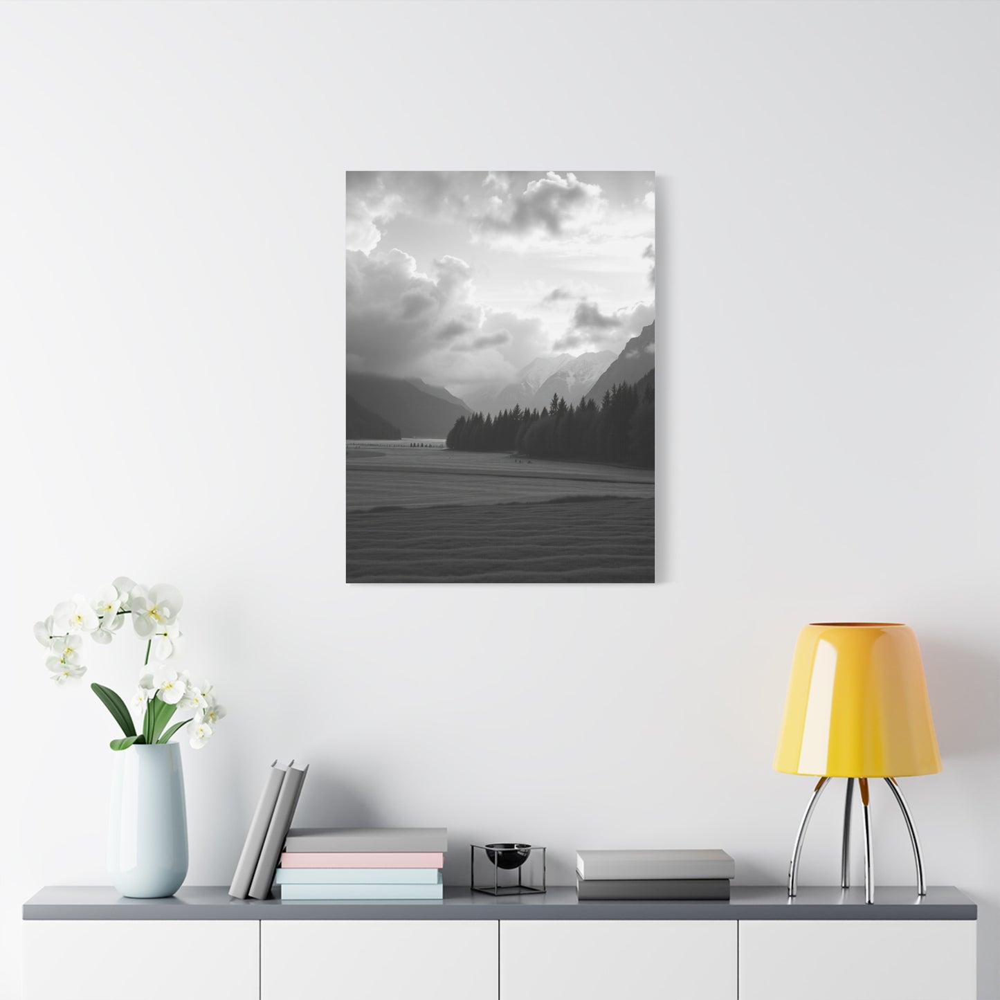 Black & White Scenic Landscapes Art Supreme Gallery Wall Art & Canvas Print