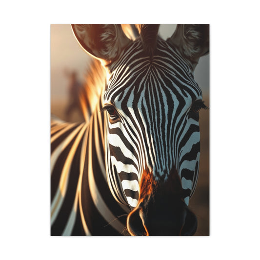 Masterpiece Zebra Art Vision Wall Art & Canvas Print