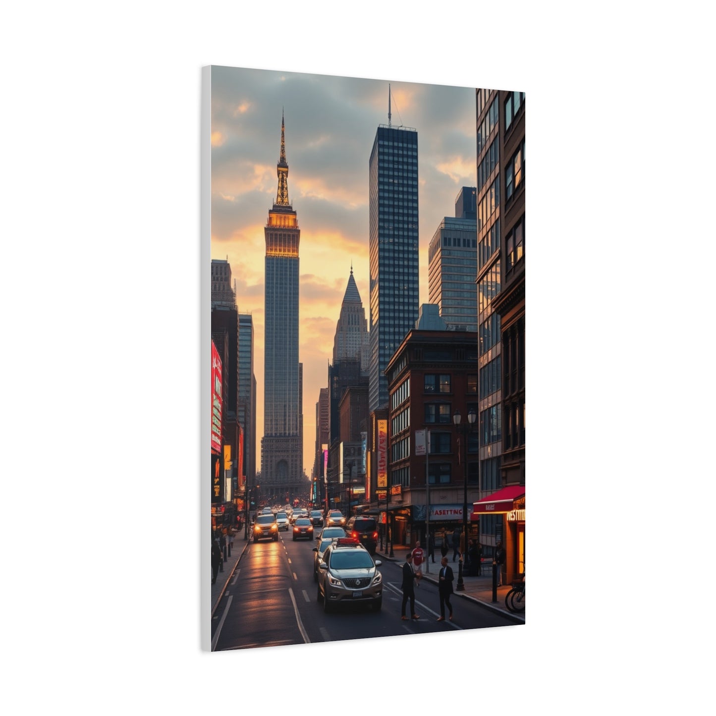 Uptown Poise Canvas Wall Art & Canvas Print