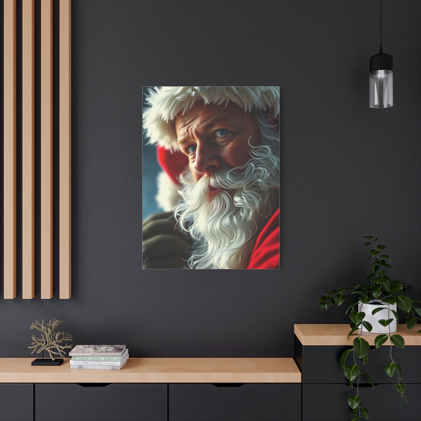 Santa Claus Art Refined Canvas Wall Art & Canvas Print