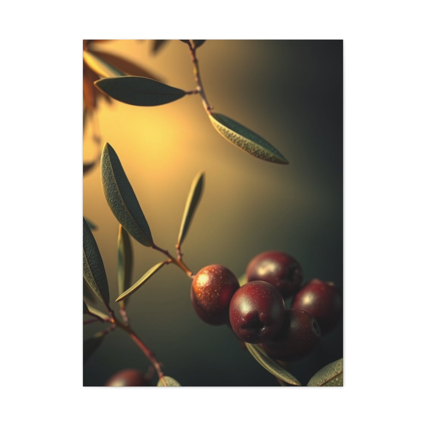 Sublime Olive Reverence Wall Art & Canvas Print