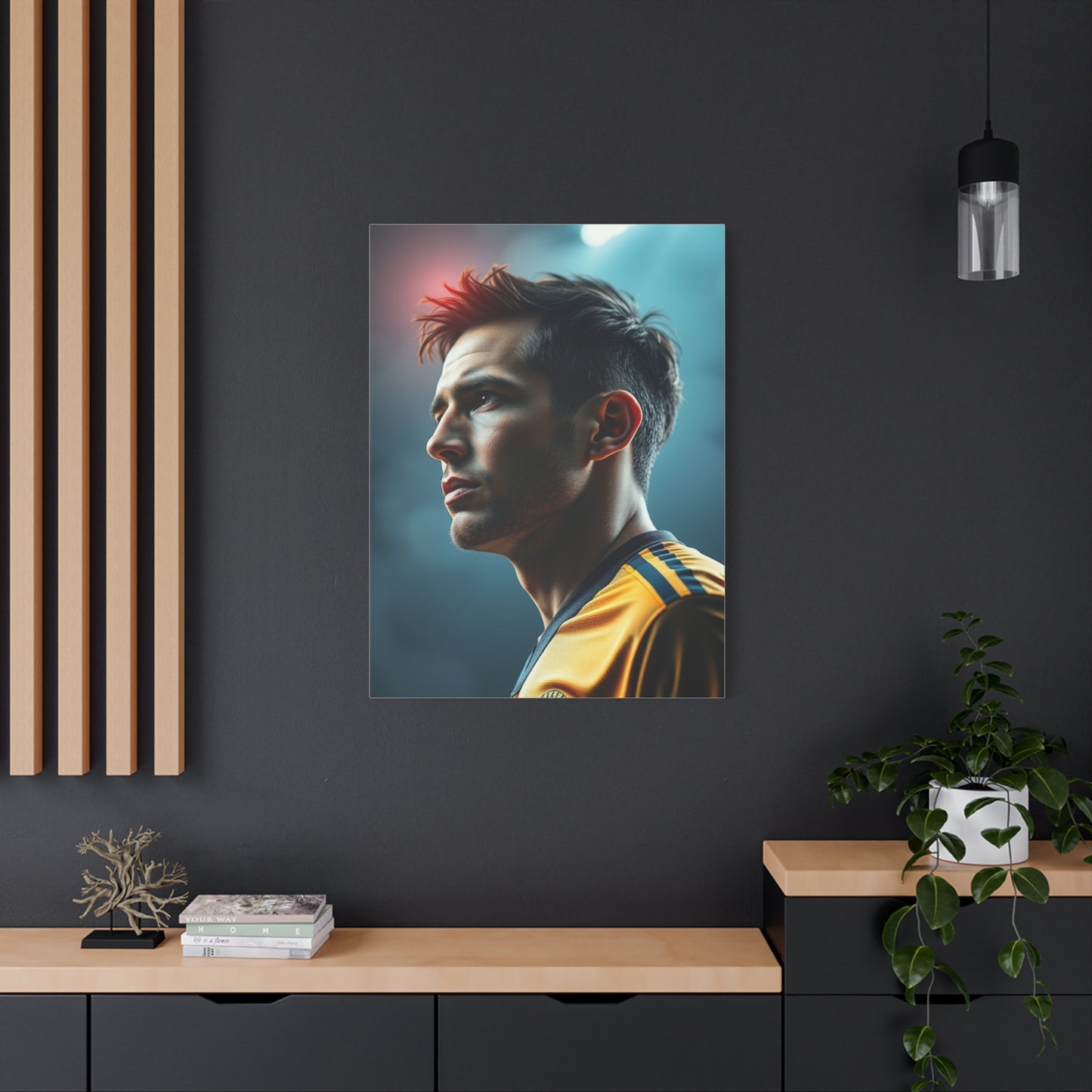 Vision Soccer Art Art Wall Art & Canvas Print
