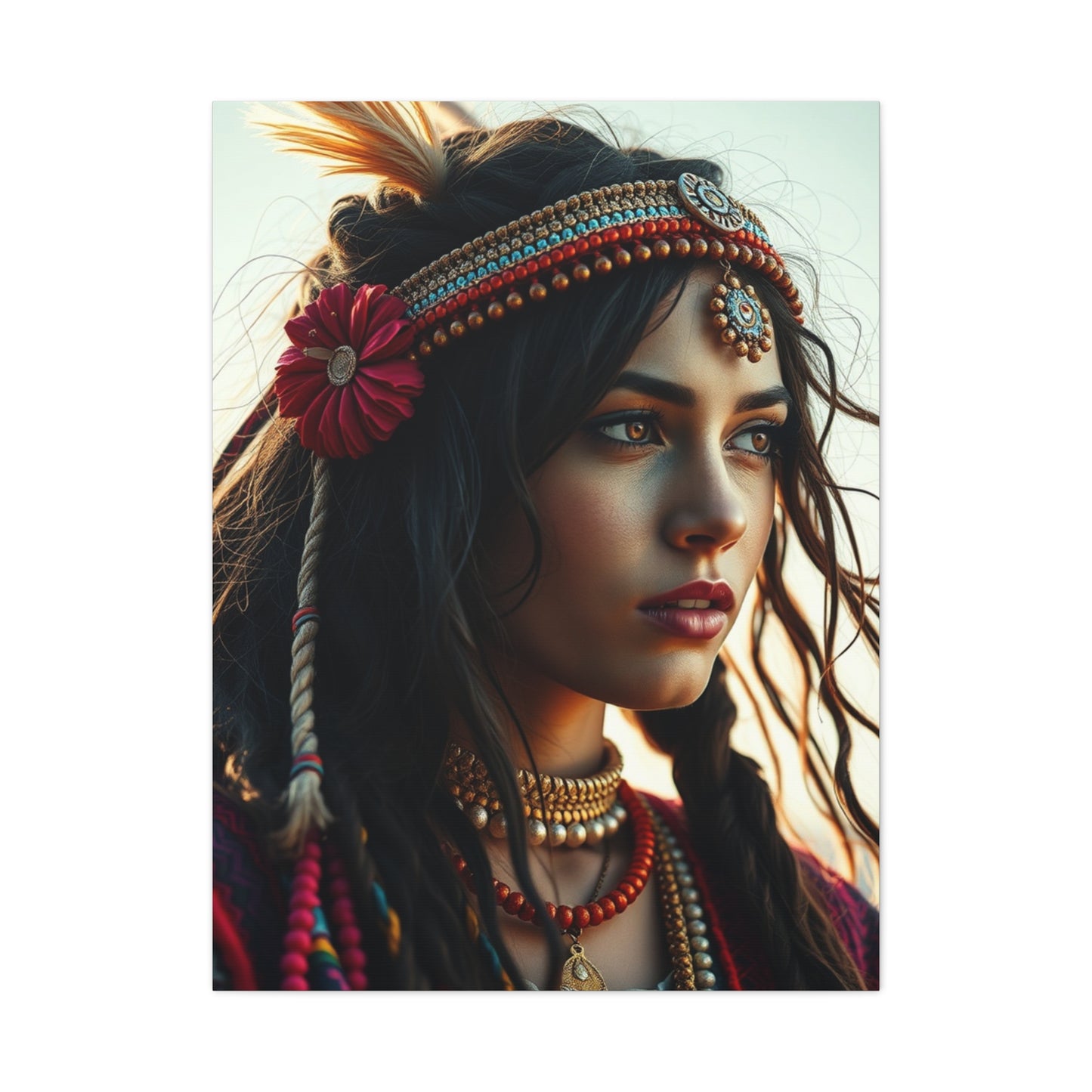Nomadic Essence Canvas Wall Art & Canvas Print