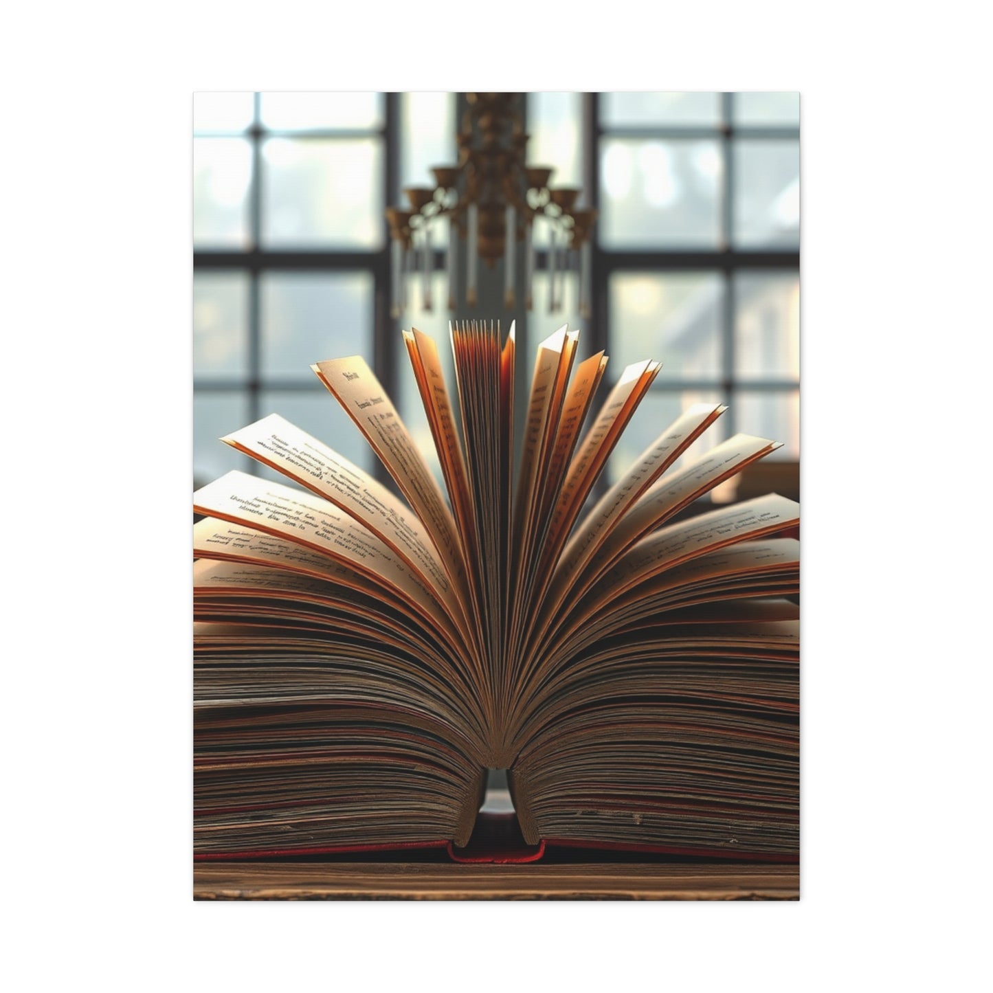 Book Art Refined Canvas Wall Art & Canvas Print