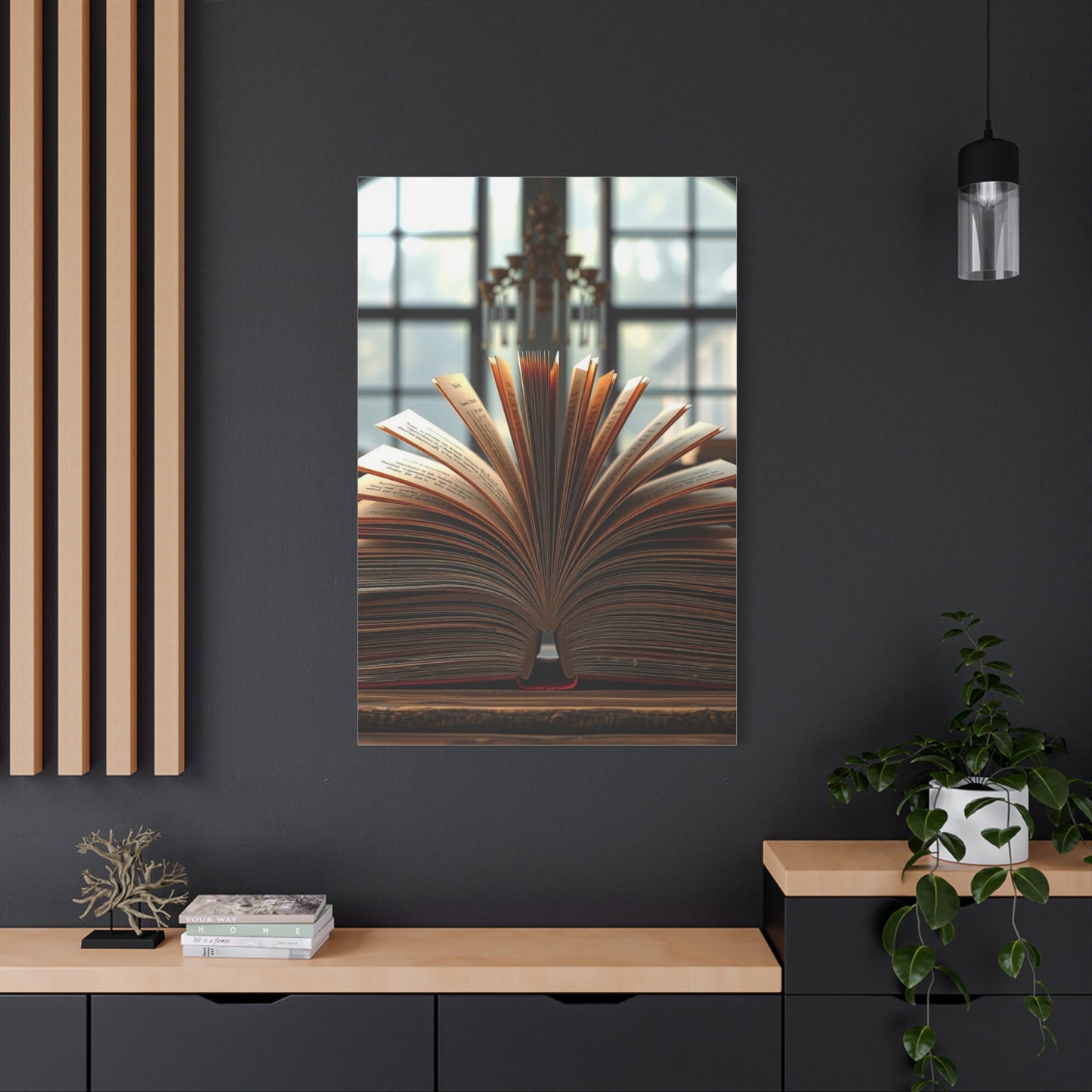Book Art Refined Canvas Wall Art & Canvas Print