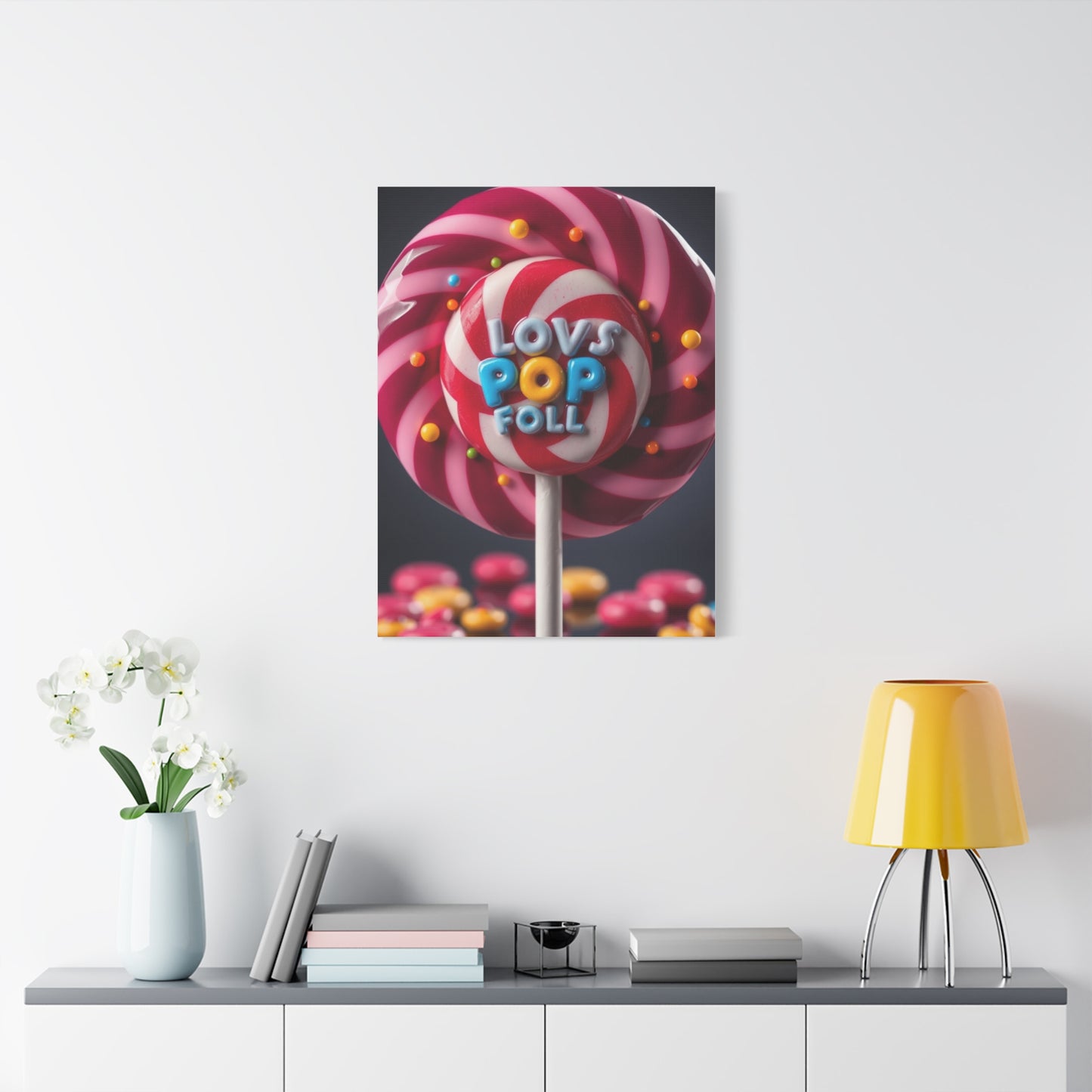 Luxe Pop Art Symphony Wall Art & Canvas Print