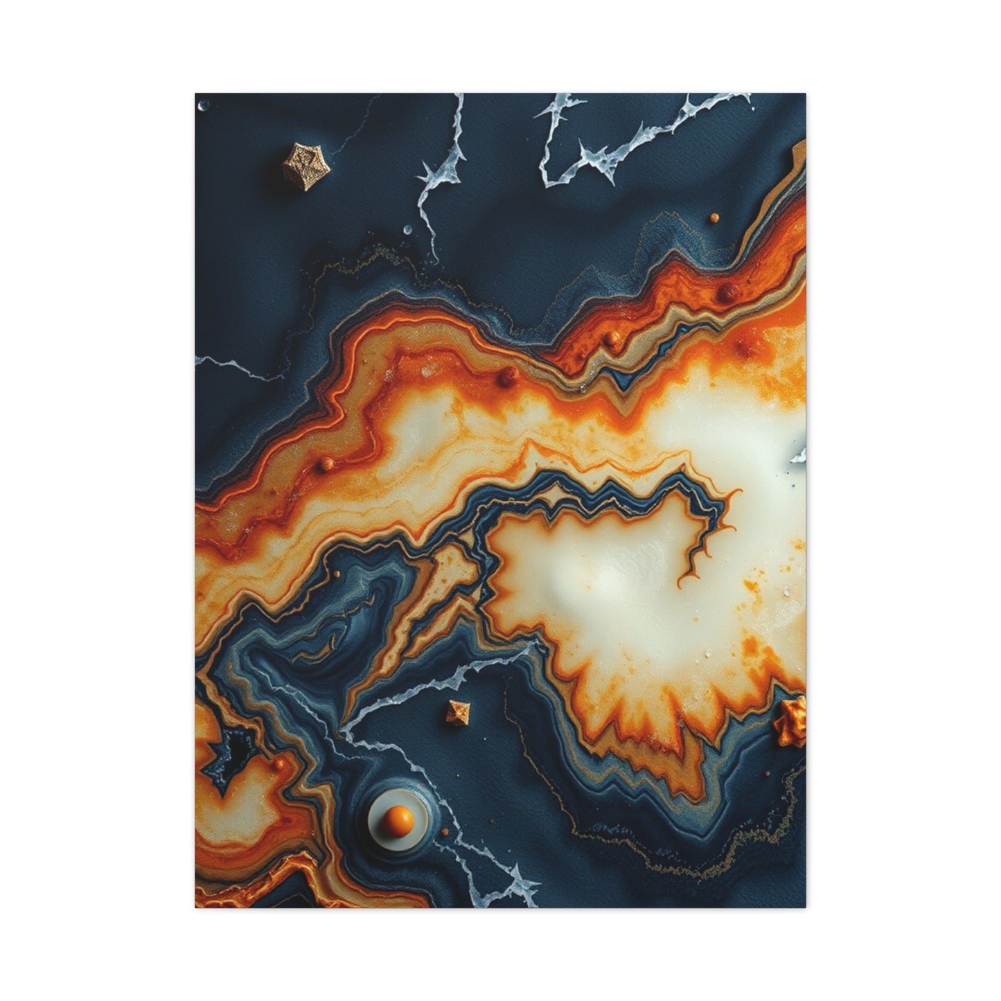 Charcoal, Onyx, and Ivory Art Supreme Gallery Wall Art & Canvas Print