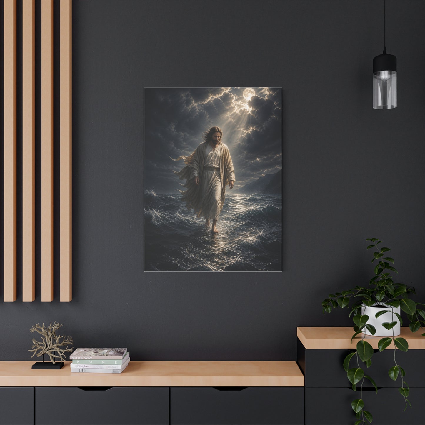Jesus Walking on Water Wall Art & Canvas Print