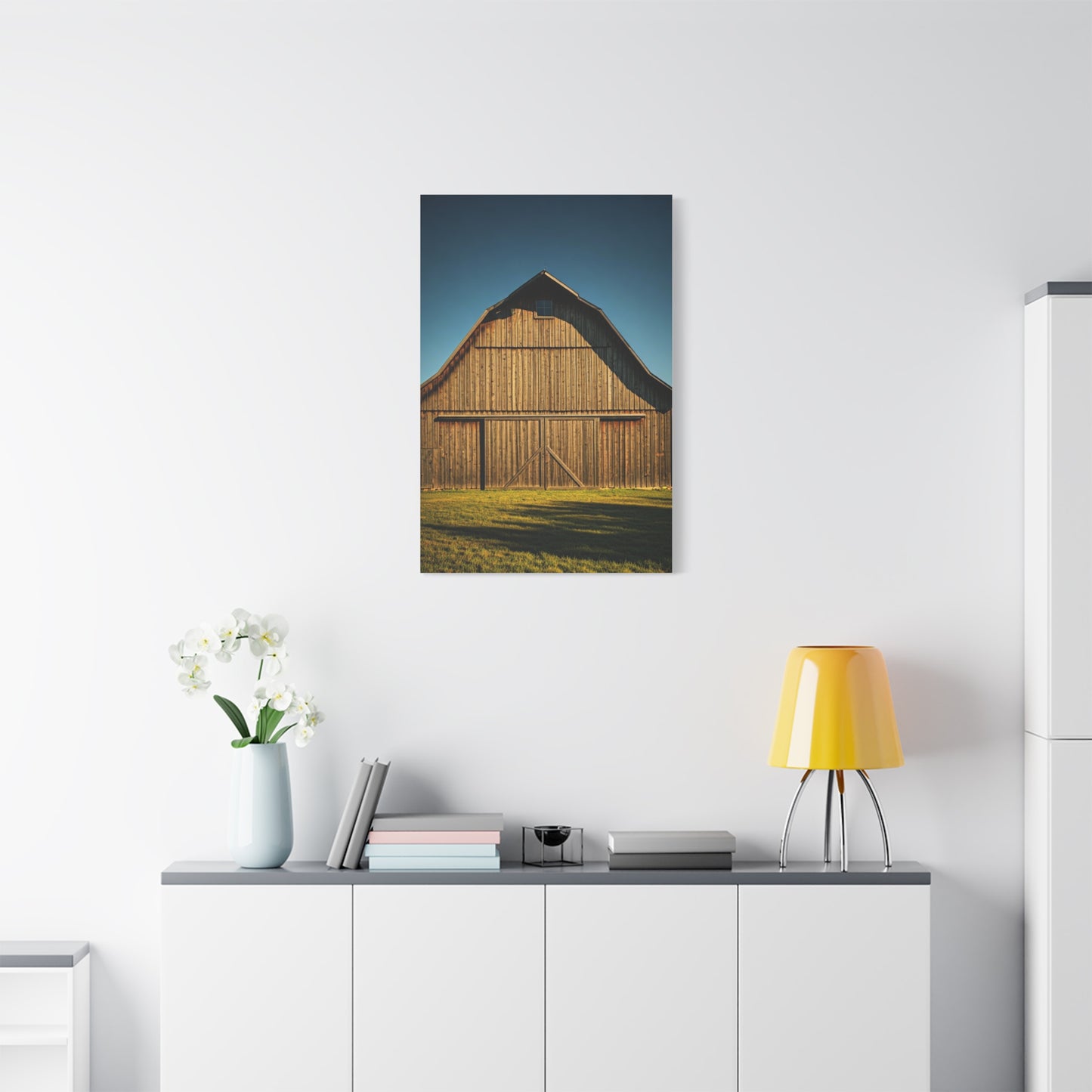 Classic Sunlit Wooden Barn Wall Art & Canvas Prints.