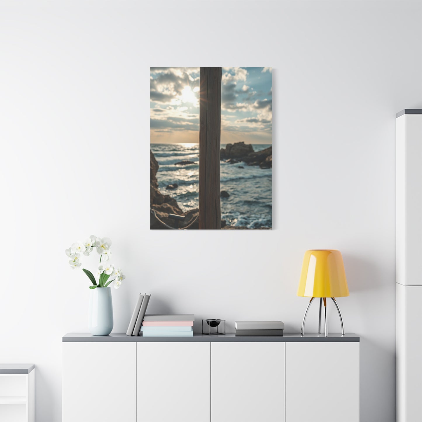 Wave Crest Elegance Wall Art & Canvas Print