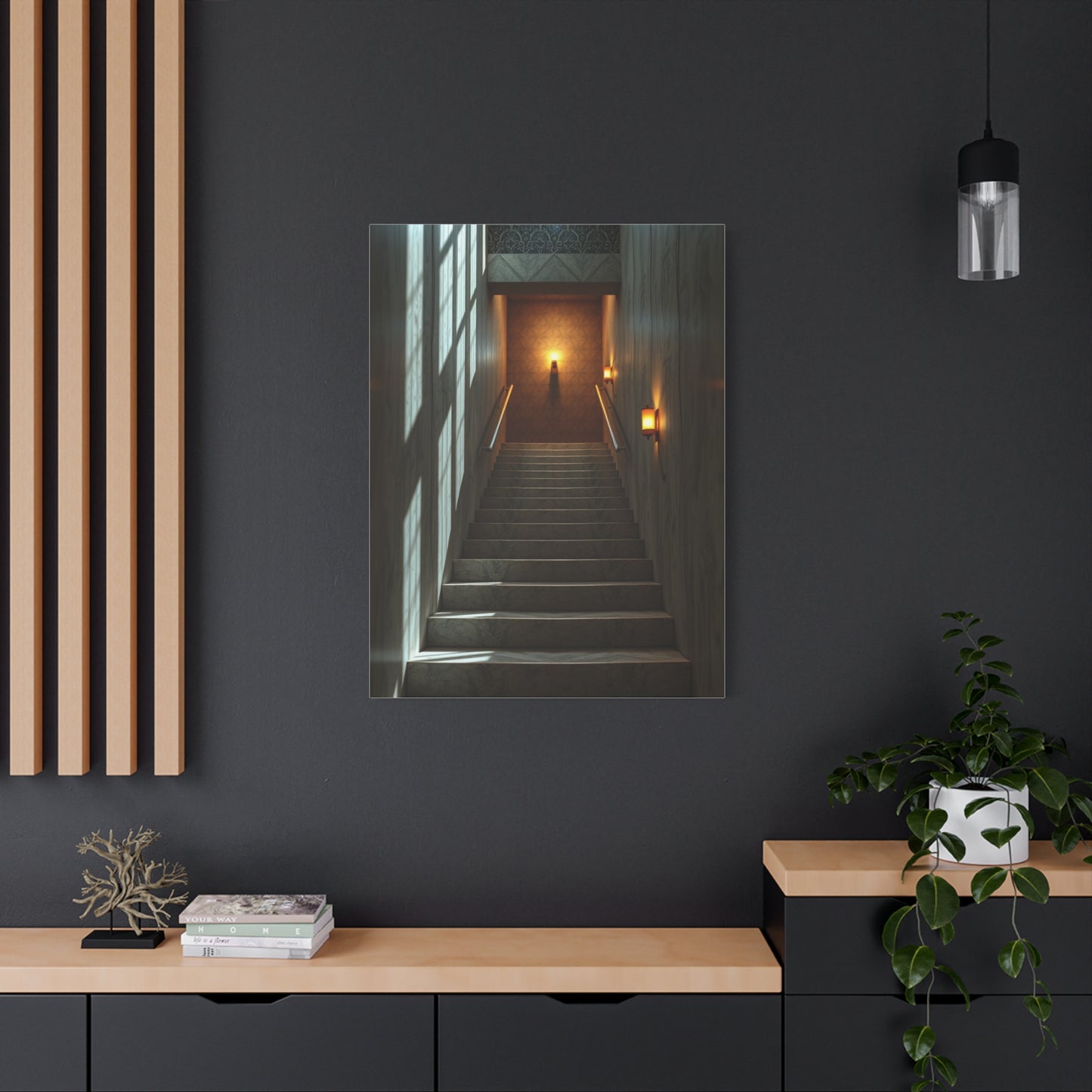 Masterpiece Stair & Staircase Art Vision Wall Art & Canvas Print