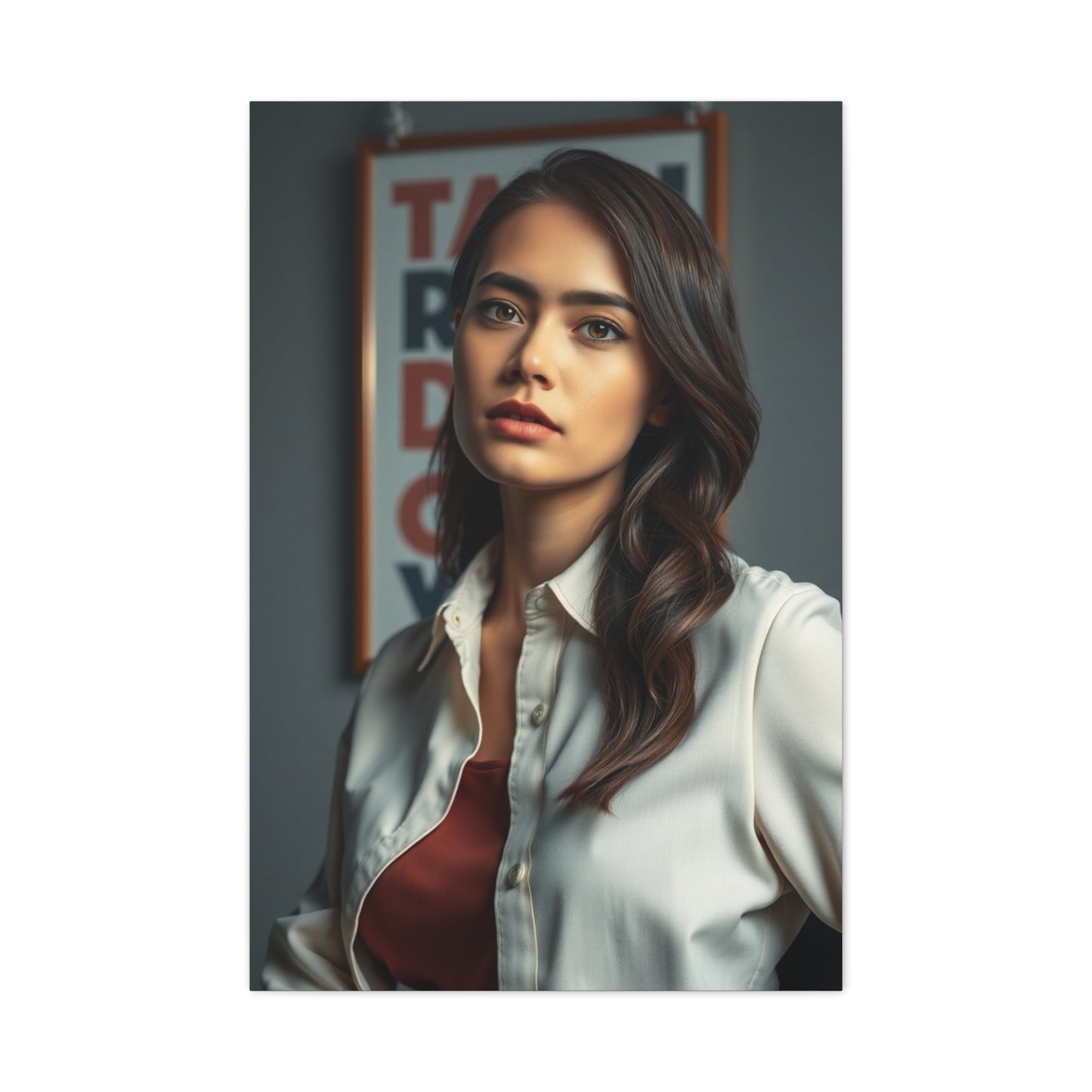 Lavish Office Composition Wall Art & Canvas Print