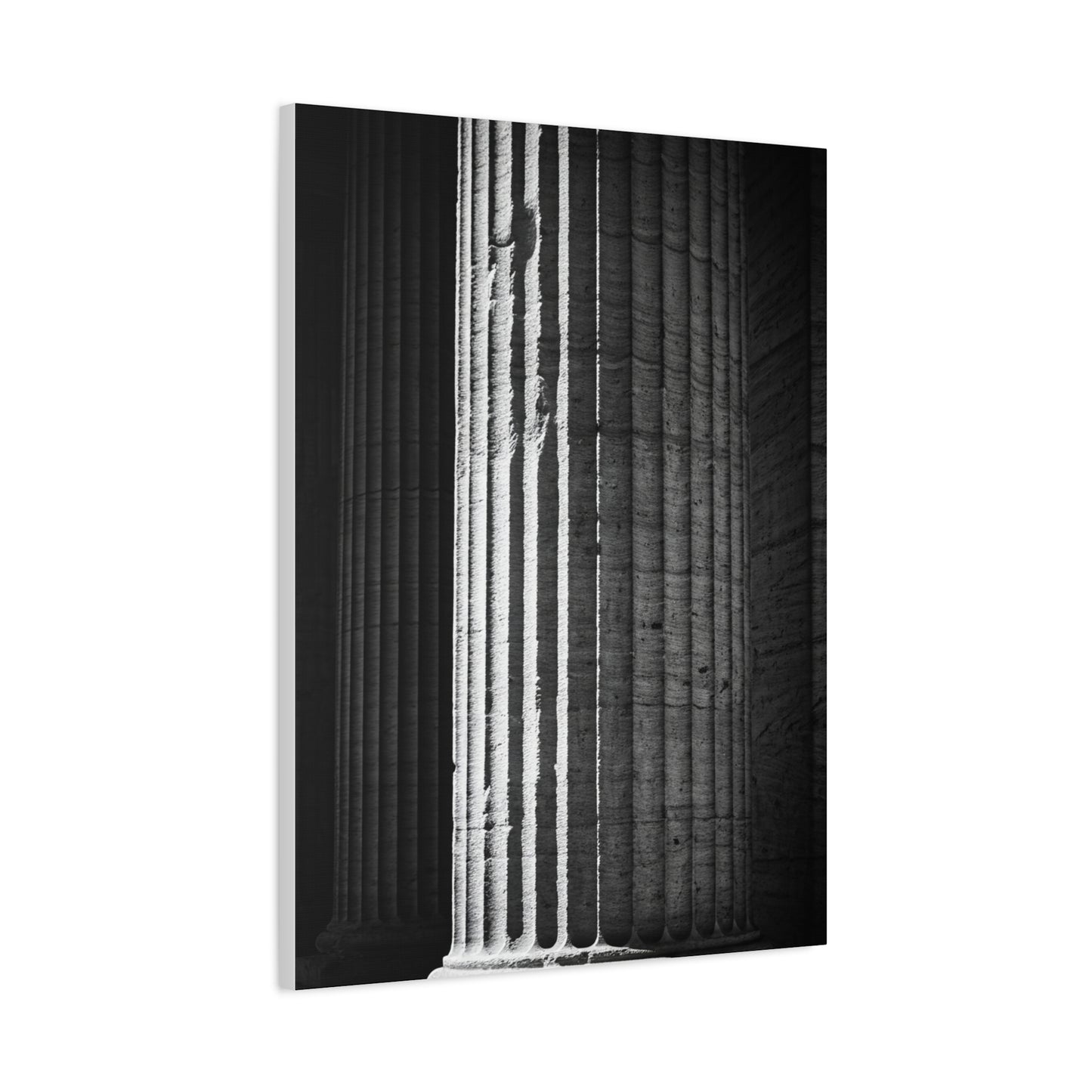 Classical Column Light and Shadow Wall Art & Canvas Prints
