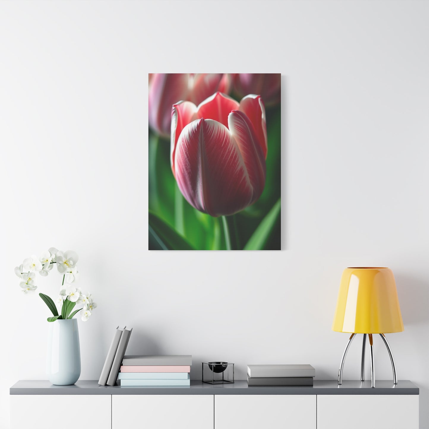Supreme Tulip Flower Art Collection Wall Art & Canvas Print