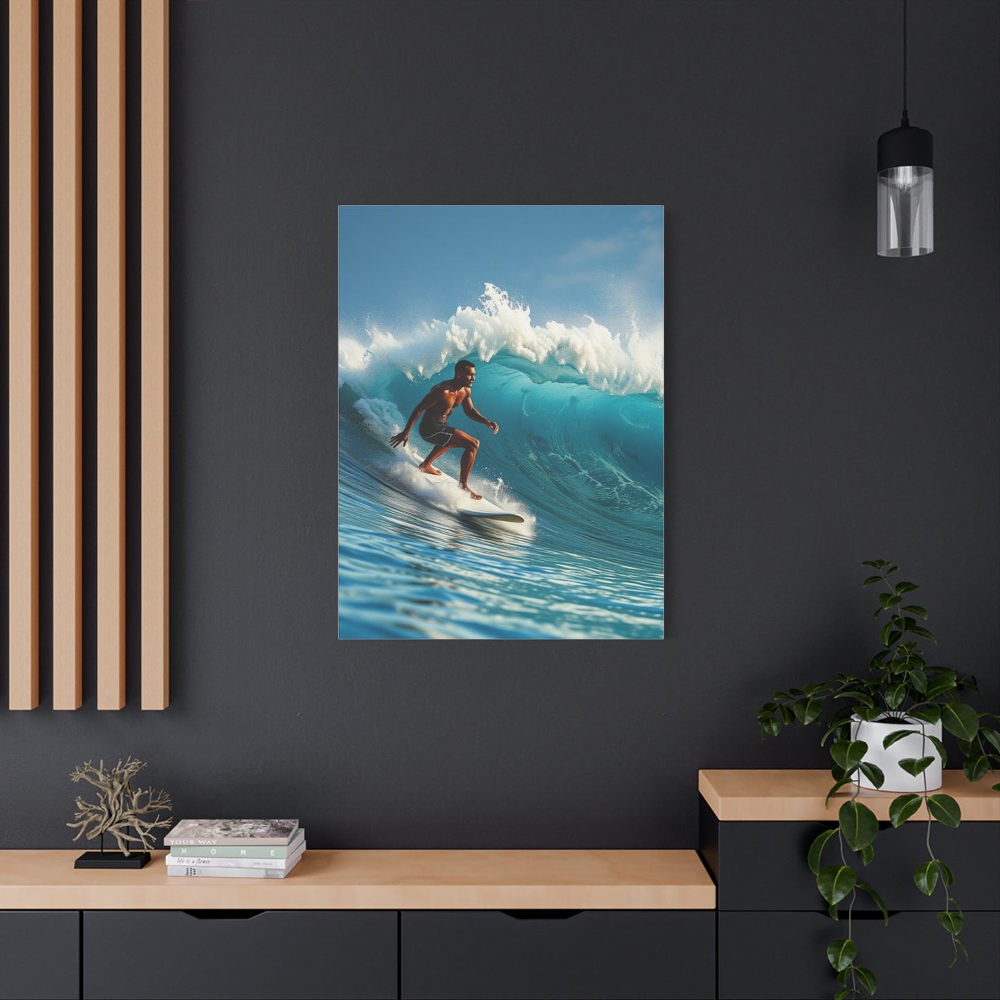 Ethereal Breaker Canvas Wall Art & Canvas Print