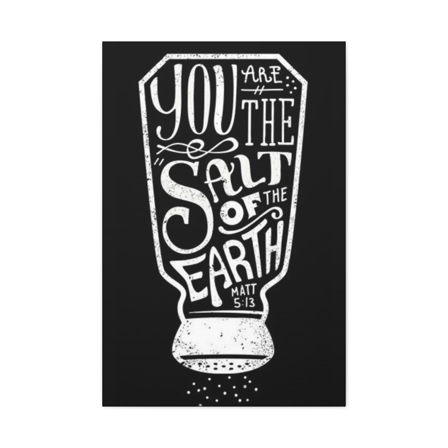 Salt Sprinkler Chalkboard Wall Art & Canvas Prints