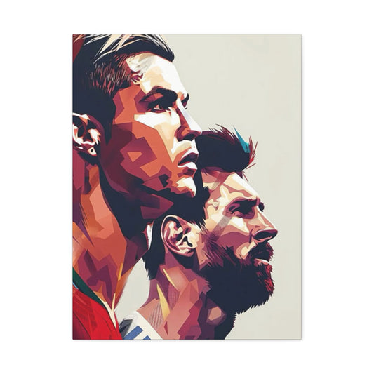 Ronaldo & Messi Poster Wall Art & Canvas Prints