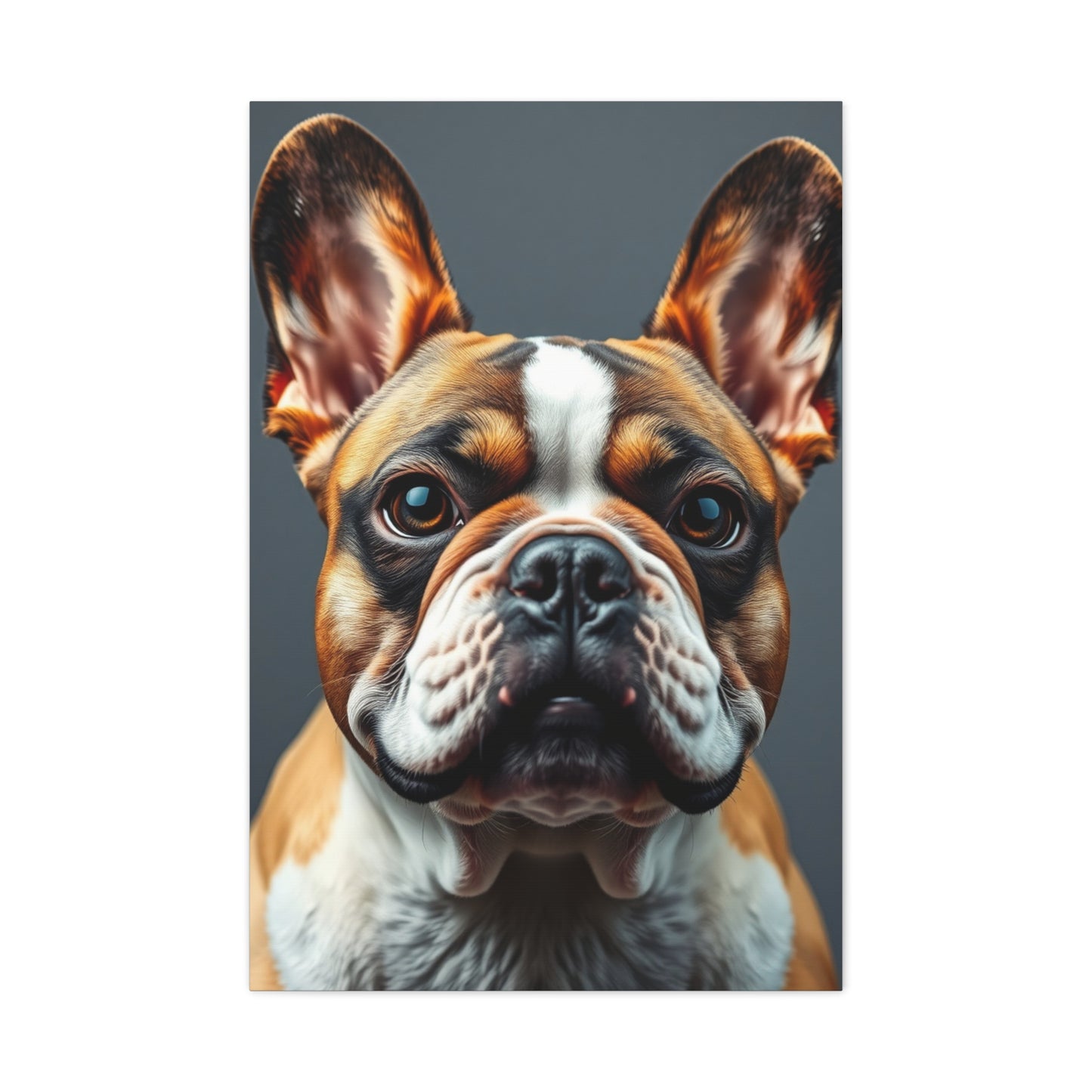 Vision French Bulldog Art Art Wall Art & Canvas Print