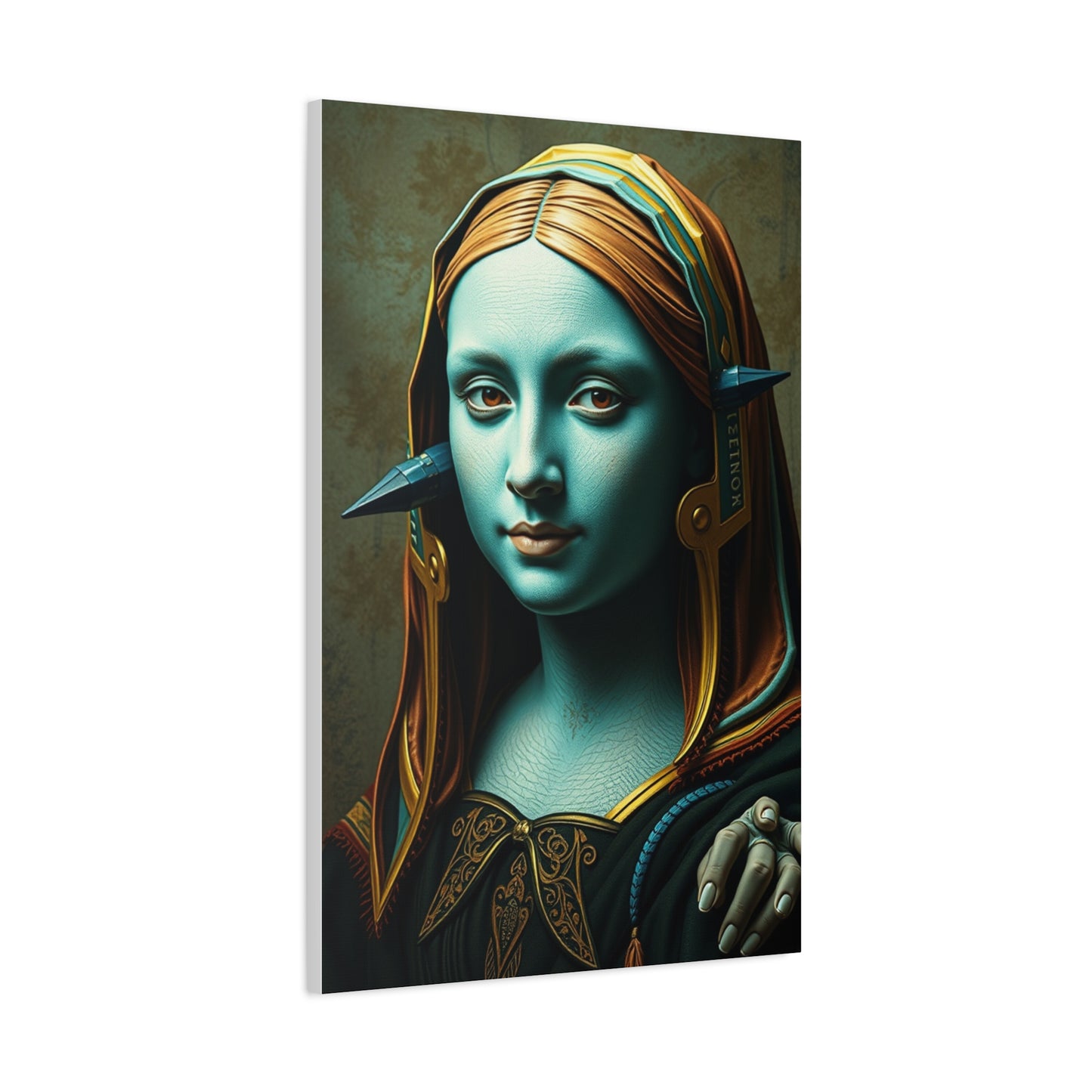Majestic Figure Tapestry Wall Art & Canvas Print