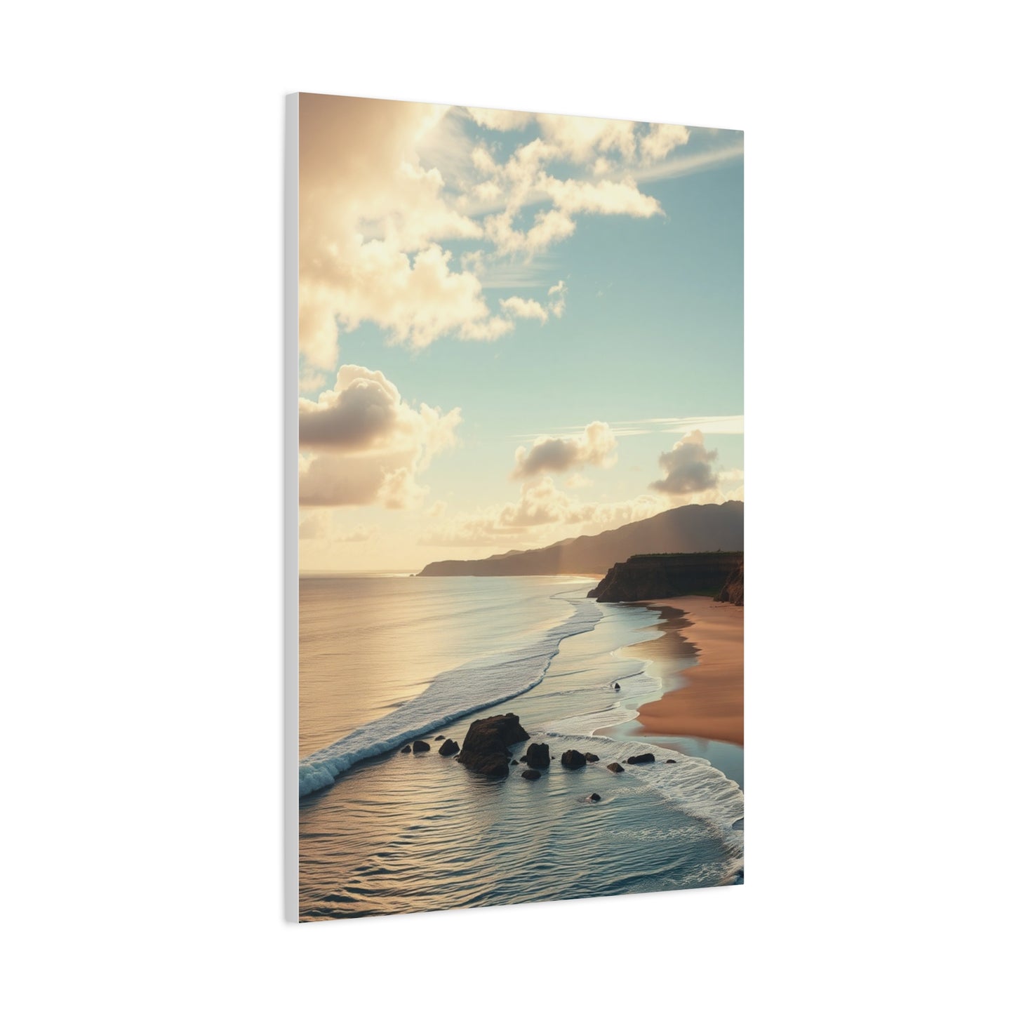 Azure Tranquility Art Series Wall Art & Canvas Print