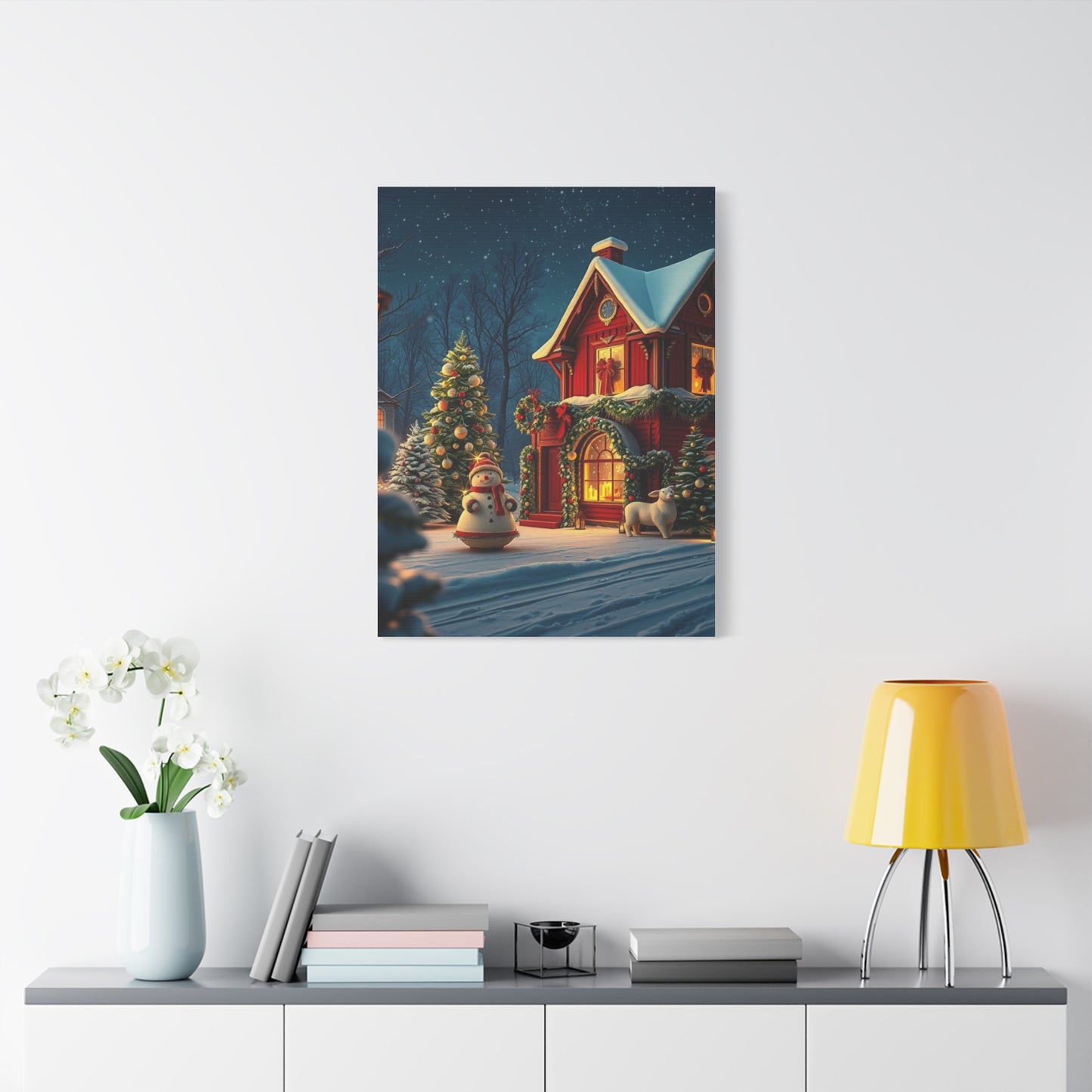 Antique Yuletide Masterpiece Canvas