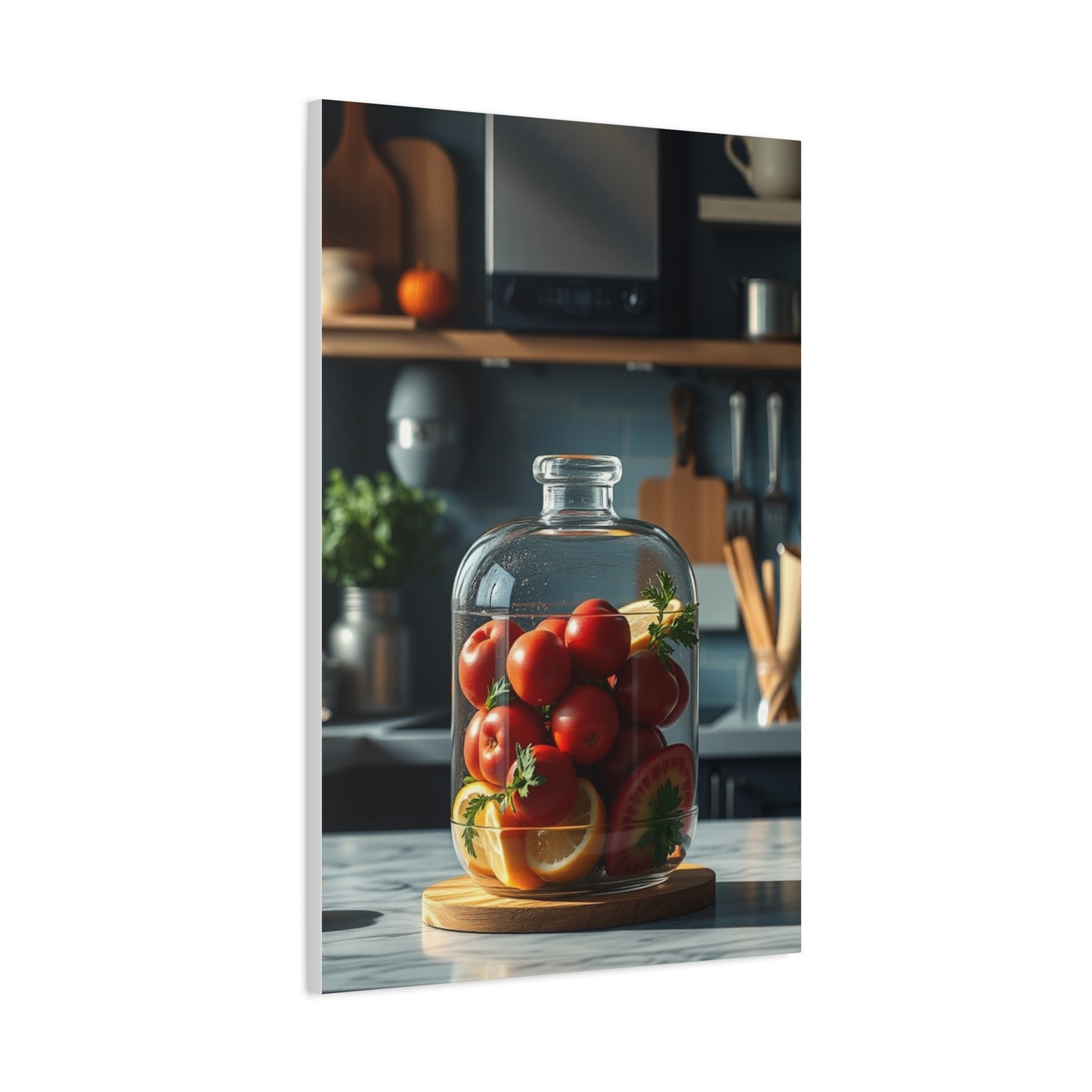 Epicurean Delight Canvas Wall Art & Canvas Print