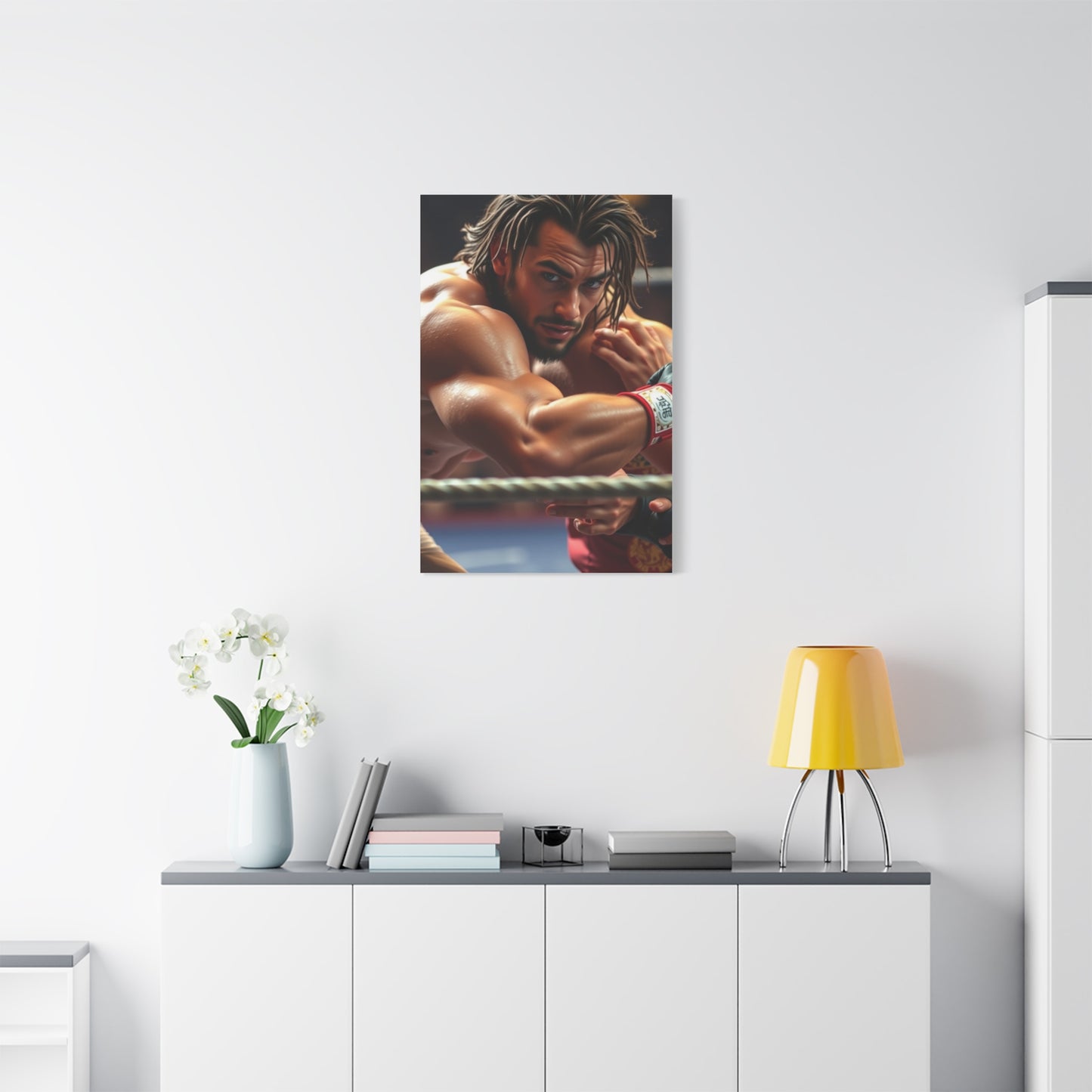 Masterpiece Wrestling Art Vision Wall Art & Canvas Print